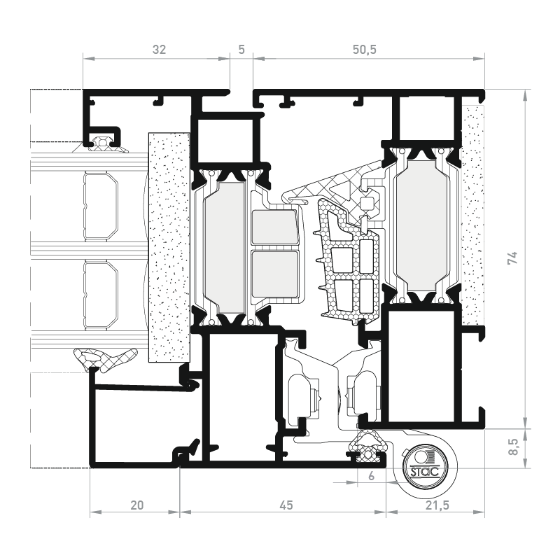 Gallery of Window System - S74RP - 6