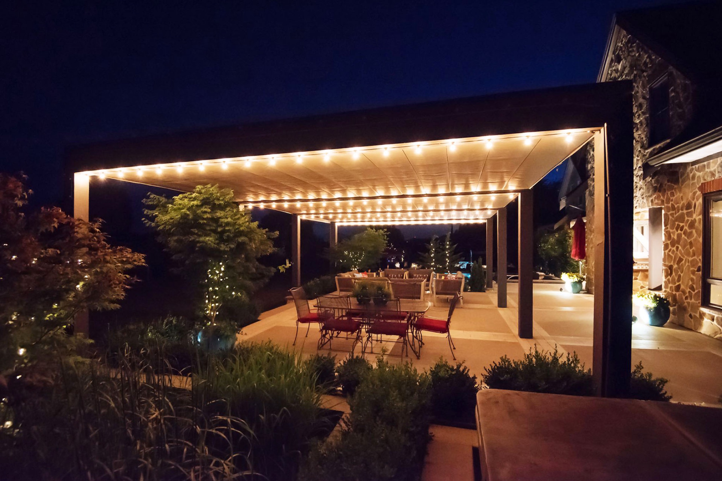 Gallery of Retractable Canopies on a Pergola in Chilliwack 4