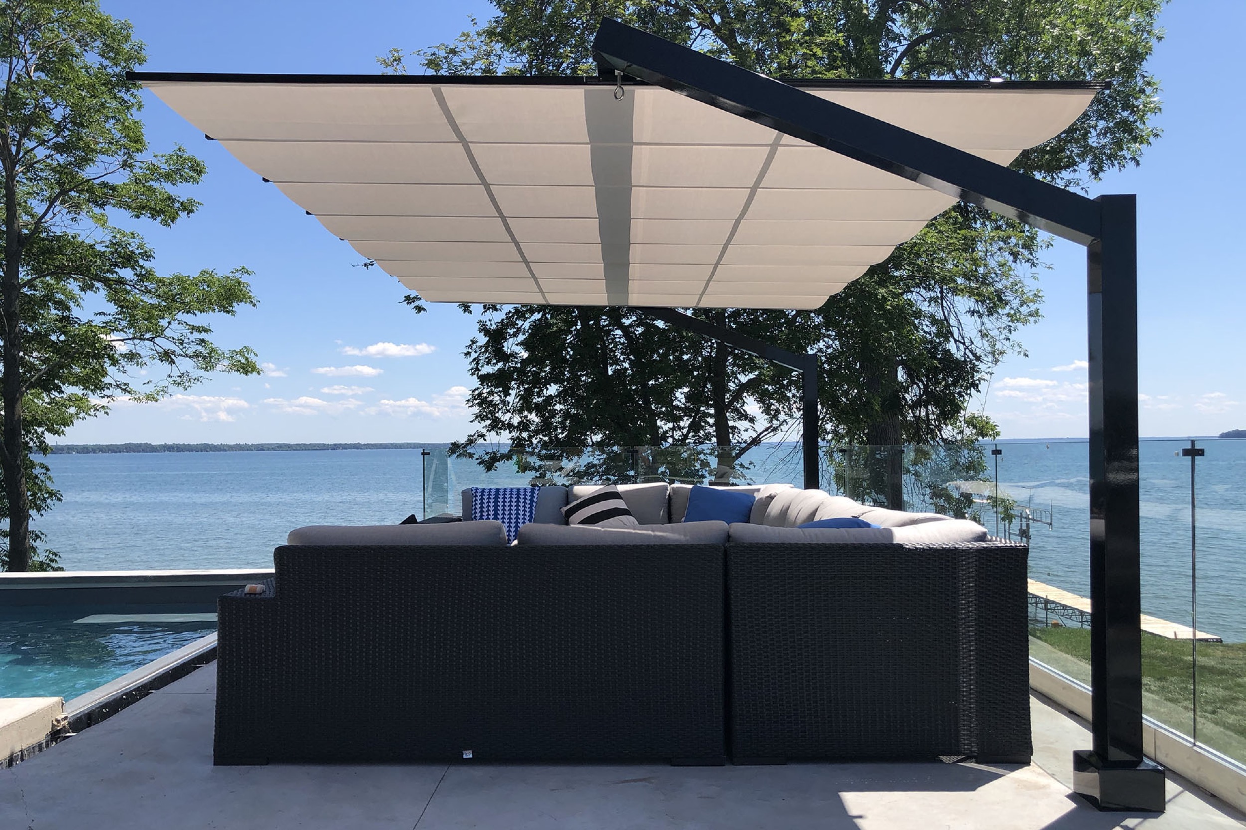 Moveable Shading Systems How to Choose Retractable Shades for Outdoor Areas from ShadeFX