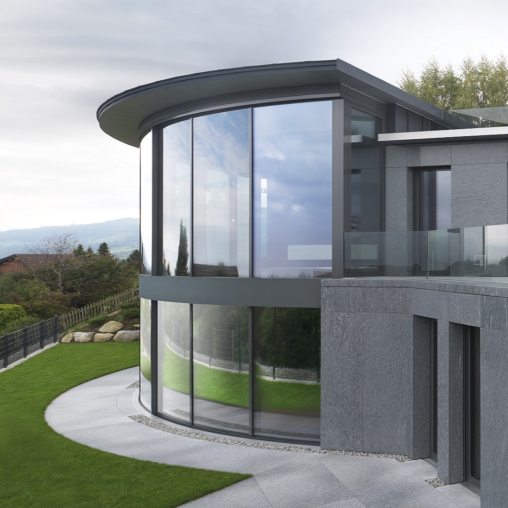 Sliding Window - Curved from Air-Lux