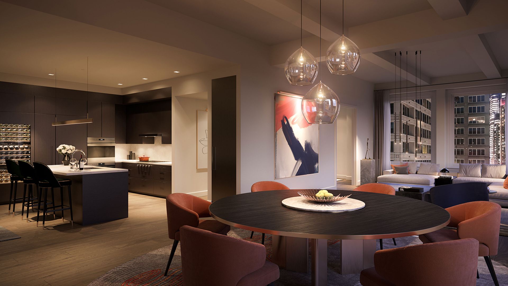 Gallery of Kitchens in Four Seasons Private Residences - 4