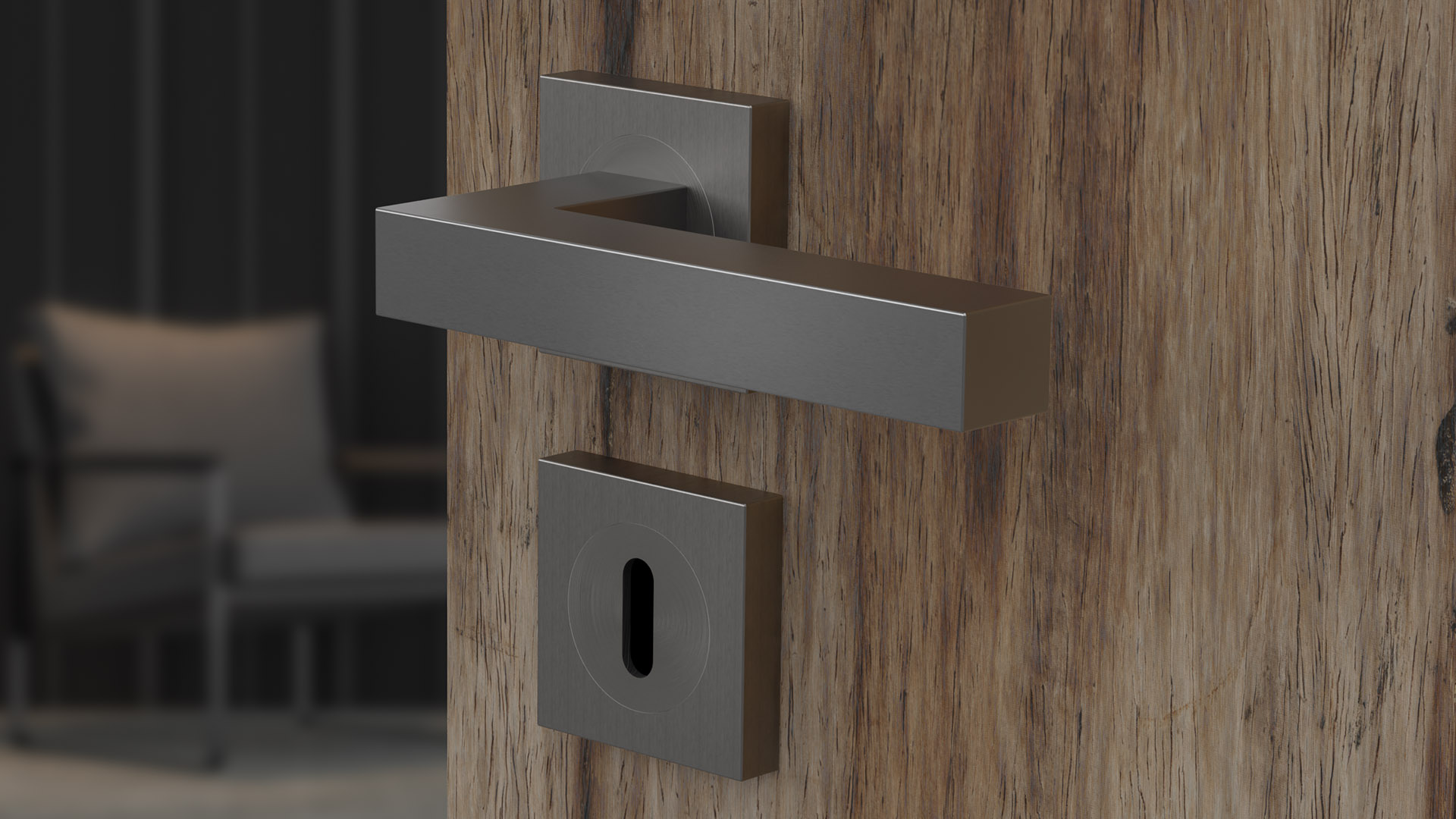 Door Handles Squared Perfection from Karcher Design