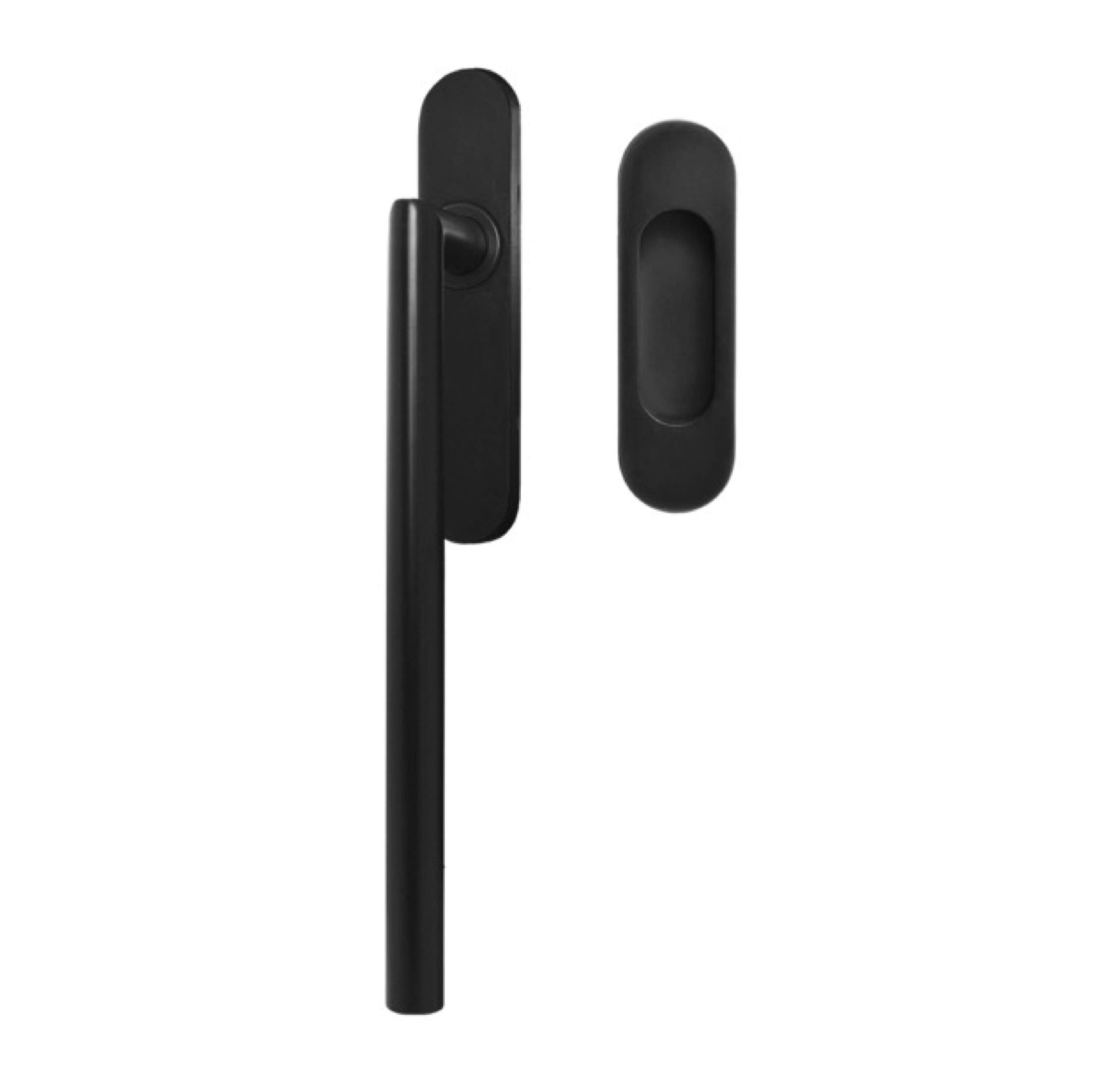 Gallery of Black Door Handles Cosmos Black 10