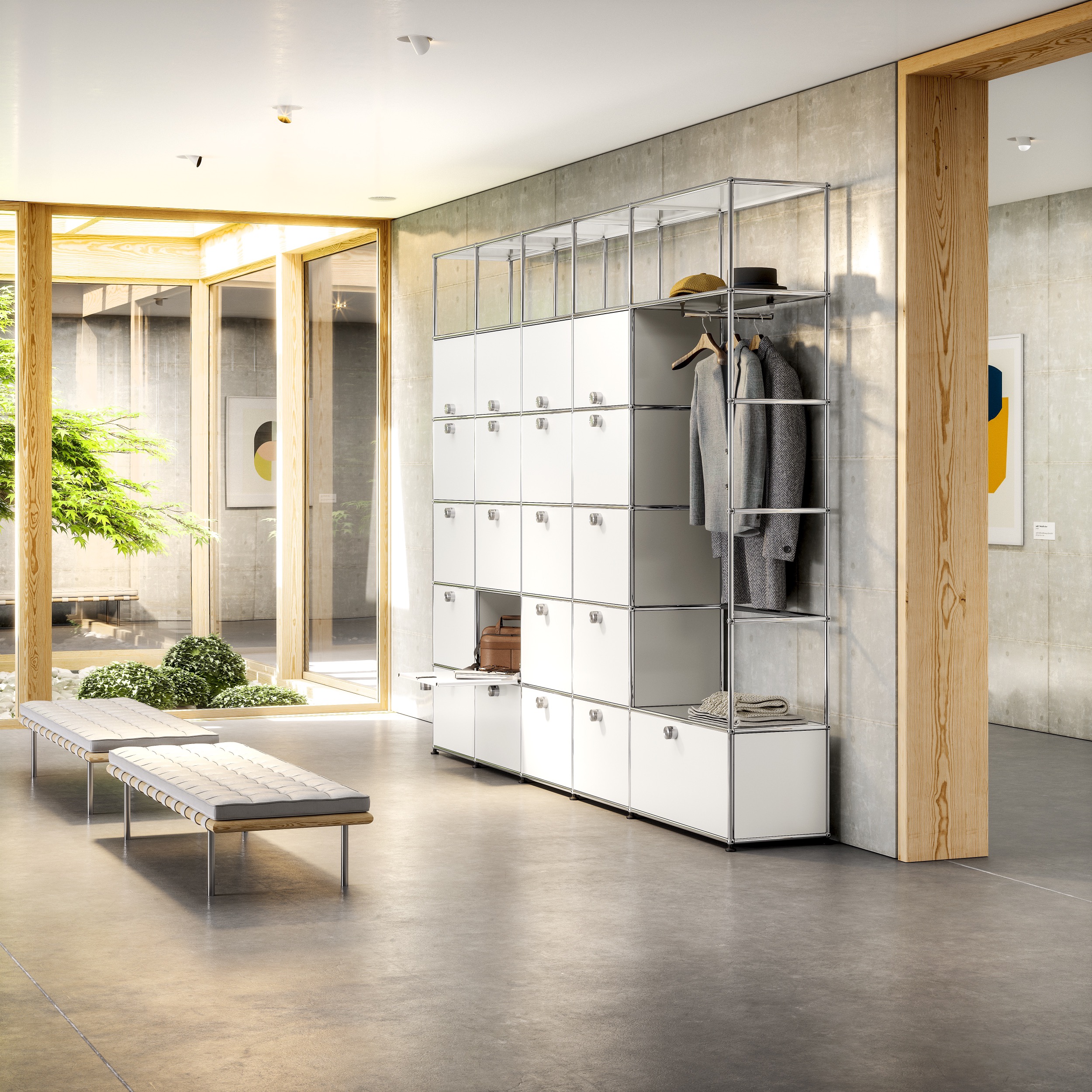 Modular Lockers Lock C for USM Haller from USM