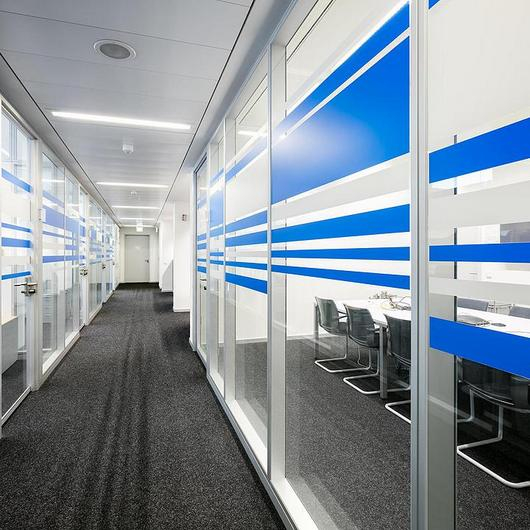 Wall Partition System in Laboratory Building from feco