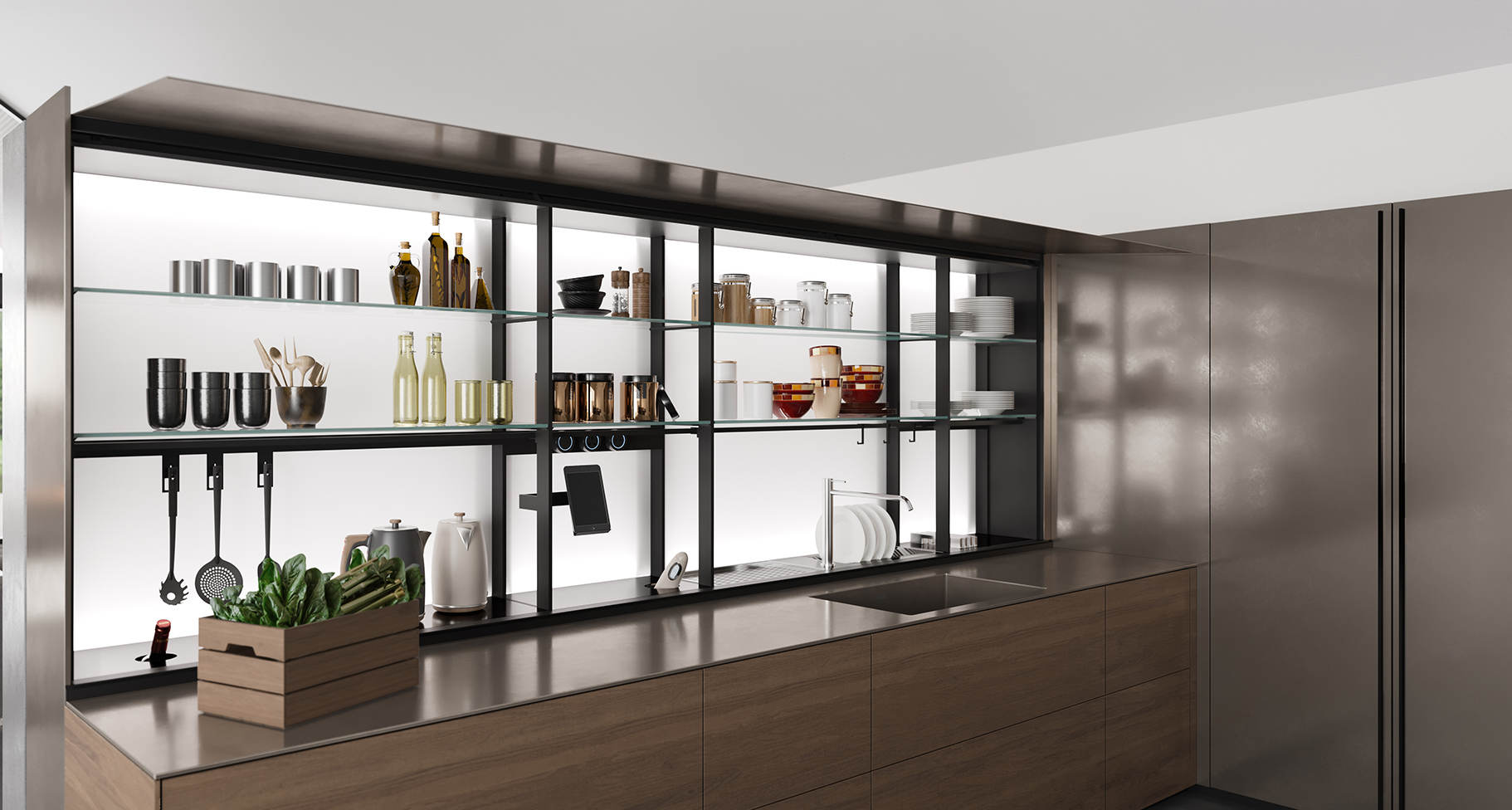 Gallery of Kitchen Back Panel - New Logica - 1