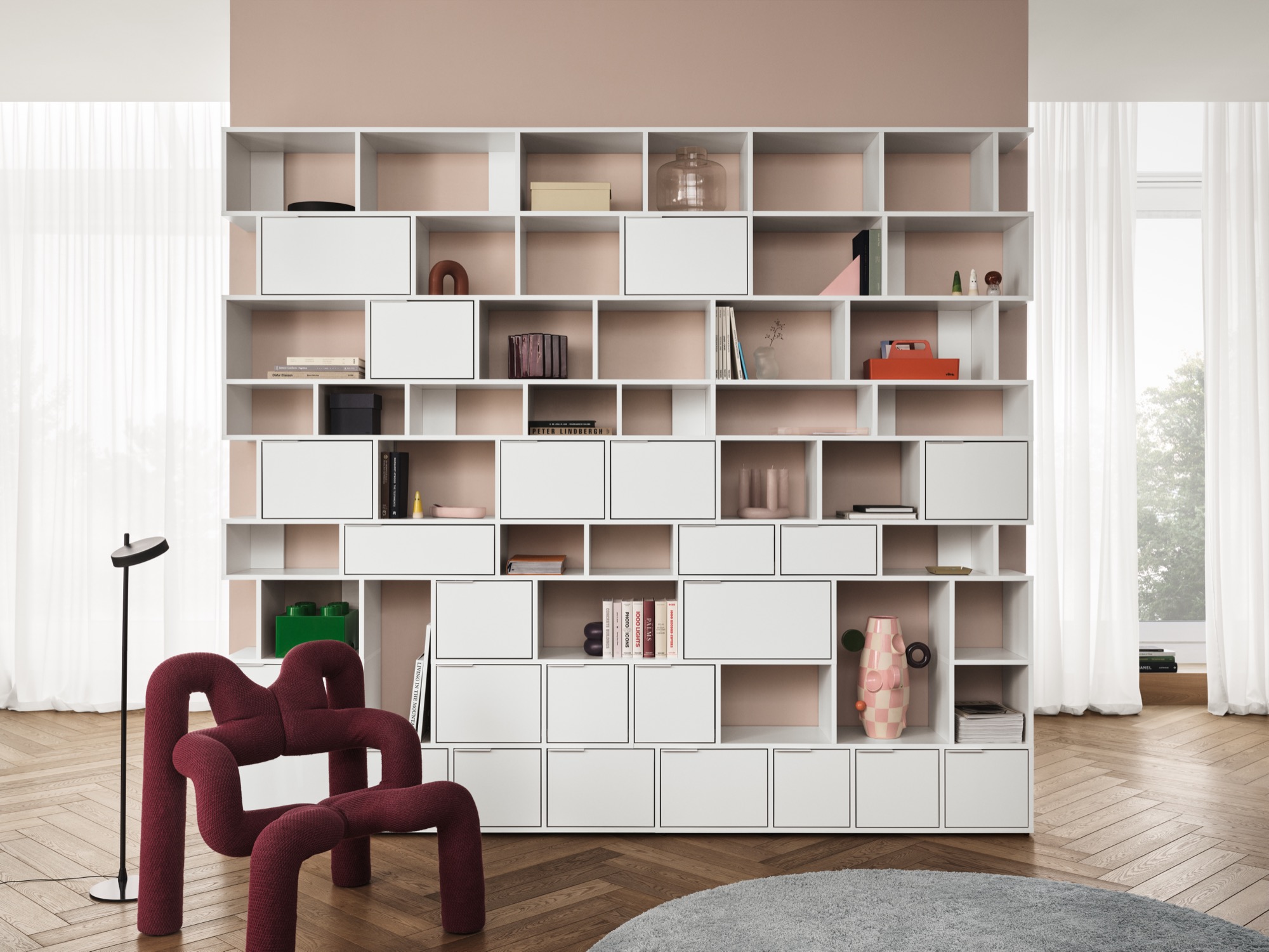 Gallery of Customizable Wall Storage - 1