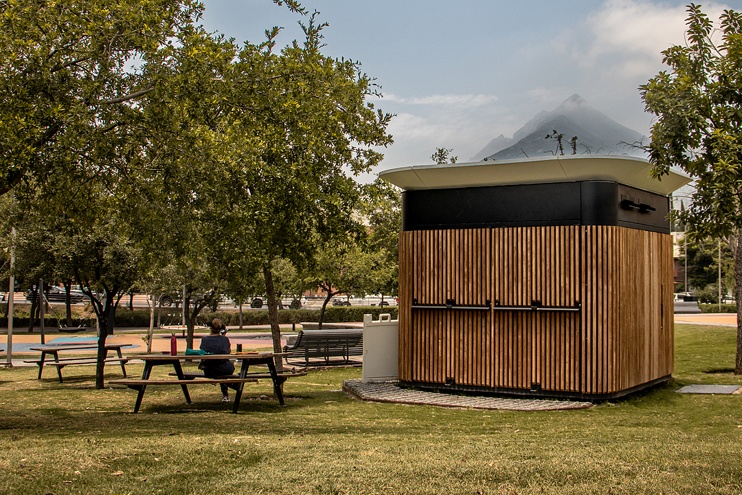 Quiosco MO-006 de BKT mobiliario urbano