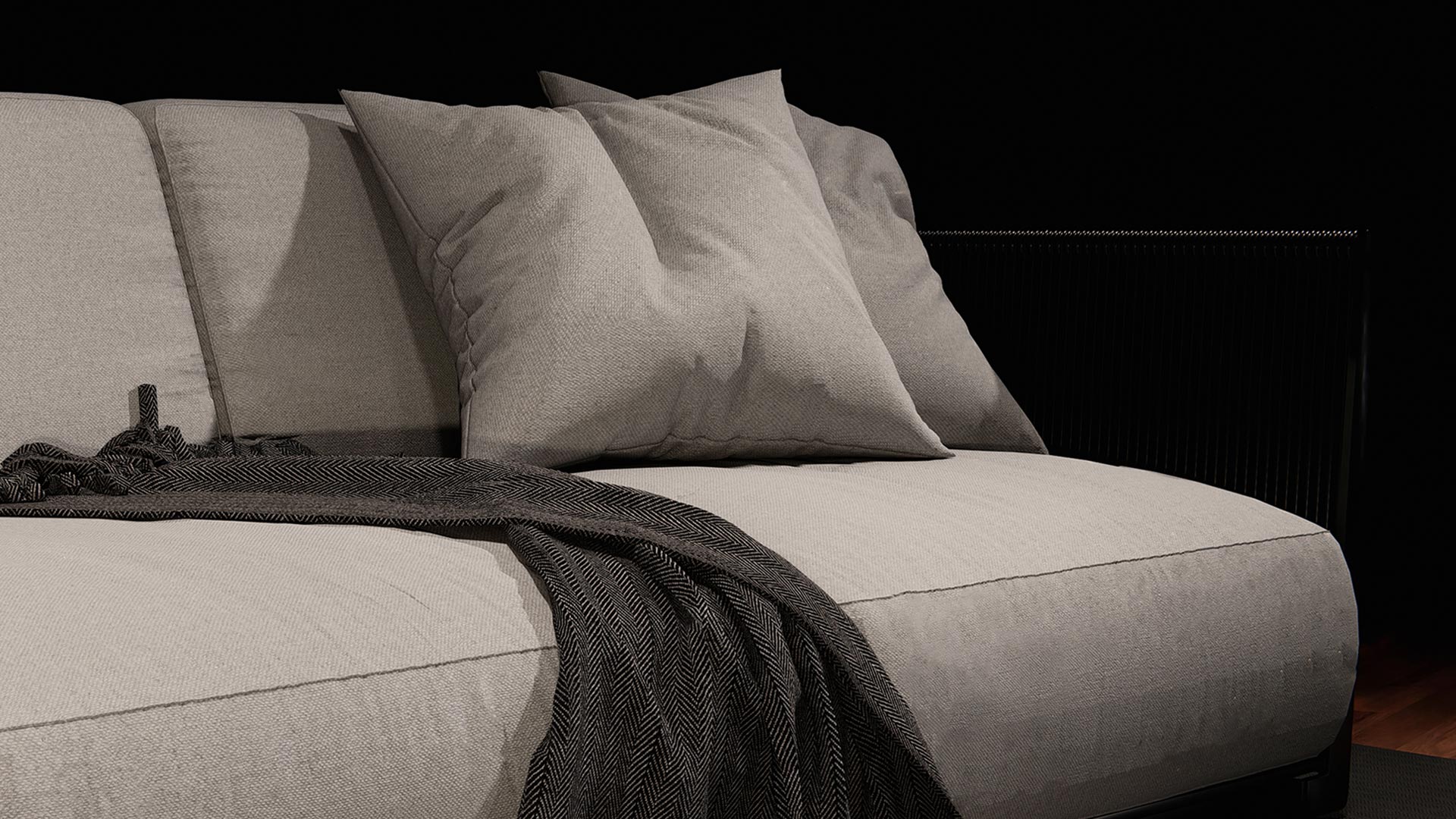 Couch For Rendering Gallery of How to Elevate Renderings with Realistic Materials - 1