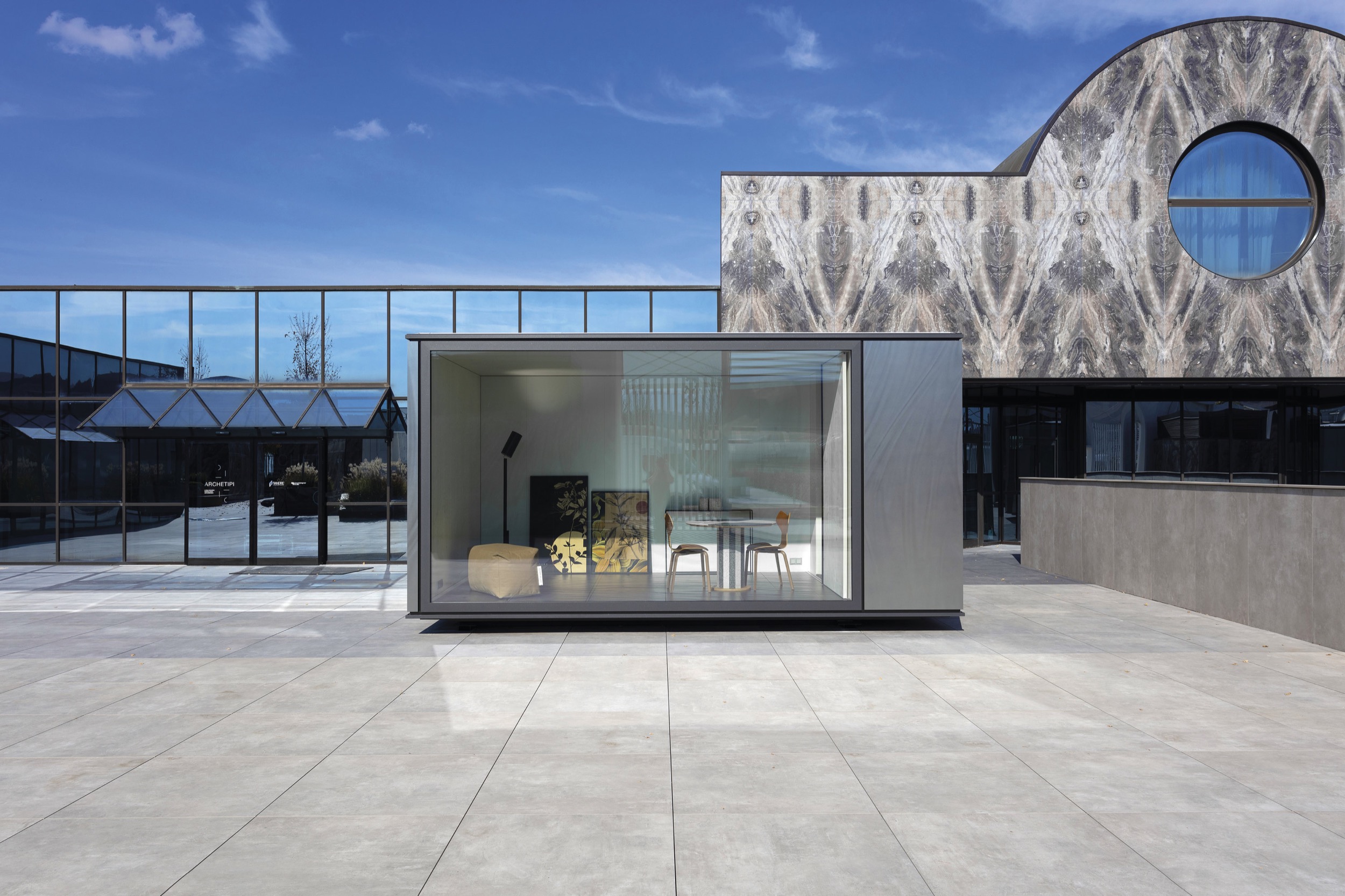 Fiandre Ceramic Ceramic Cladding in Showroom from Fiandre Architectural Surfaces