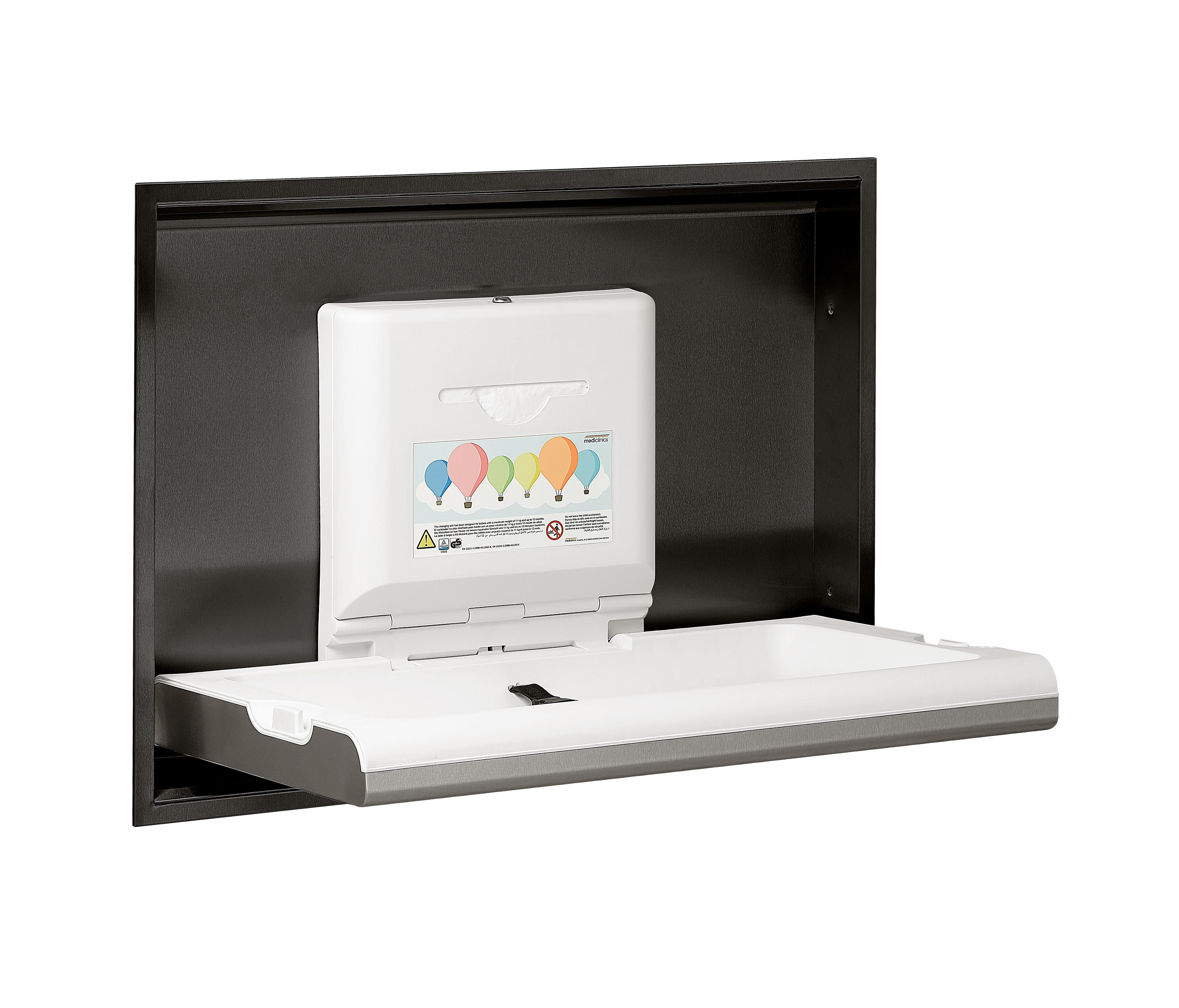Obert Baby Gallery of Horizontal Recess Kit for Baby Changing Station - 5