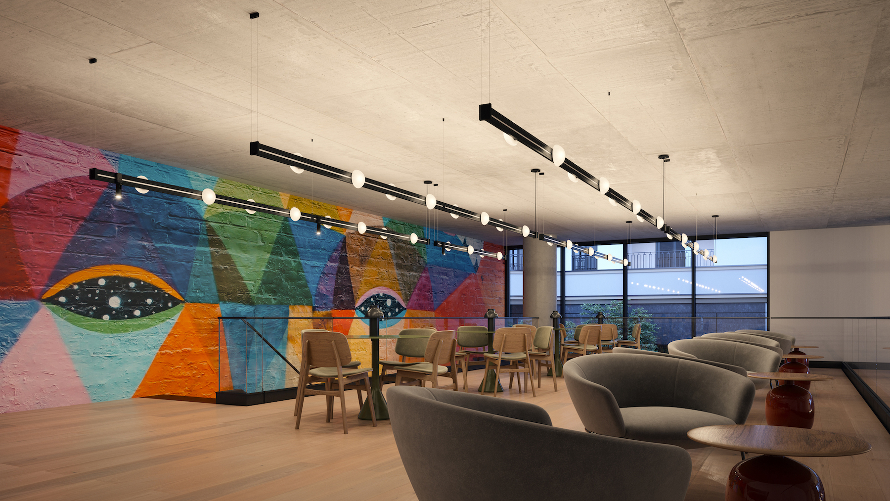 Gallery of Suspended Lights Arena 4