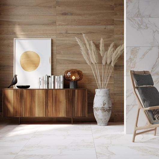 Porcelánicos tipo mármol de acabado mate