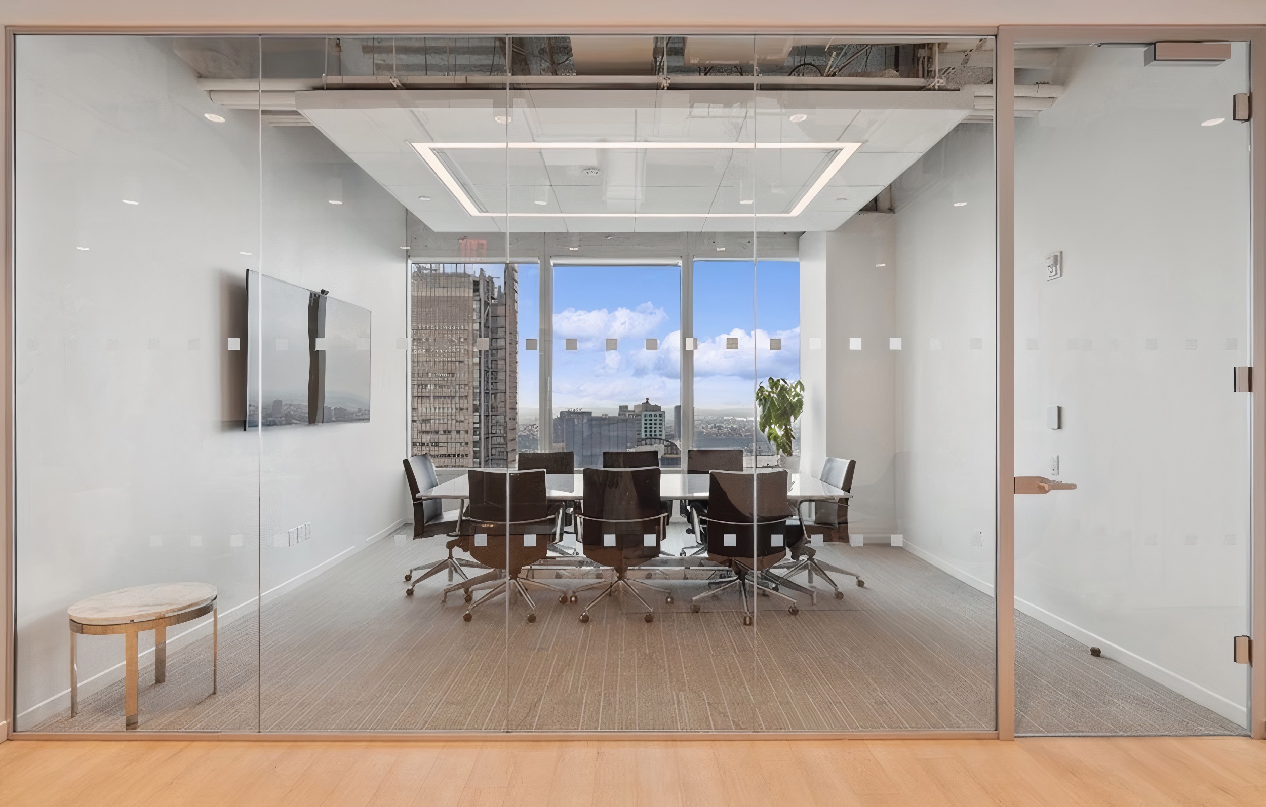 Stunning Glass Partition Wall Ideas image