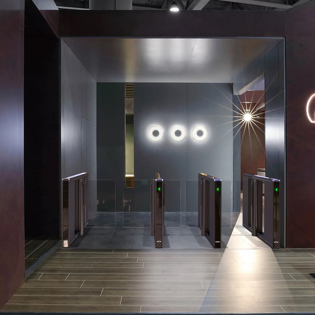 Security Entrance Control - SG200 Speedgate from ASSA ABLOY