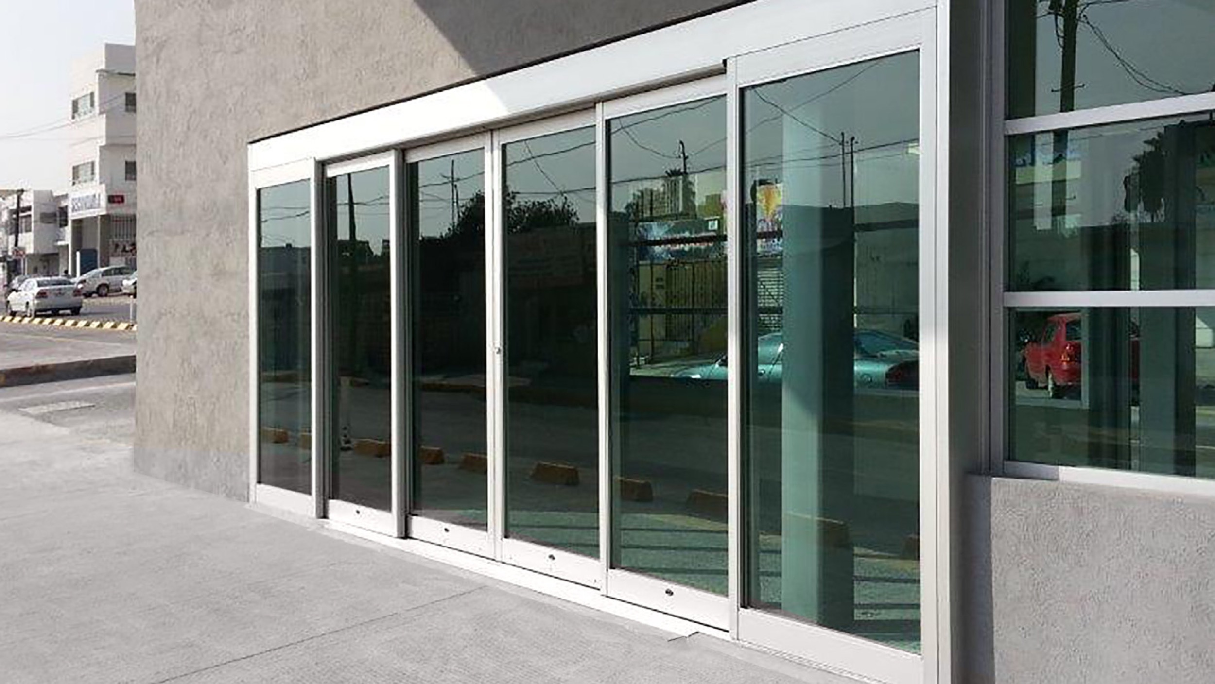 Sliding Doors System - SL500 Frame Telescopic from ASSA ABLOY