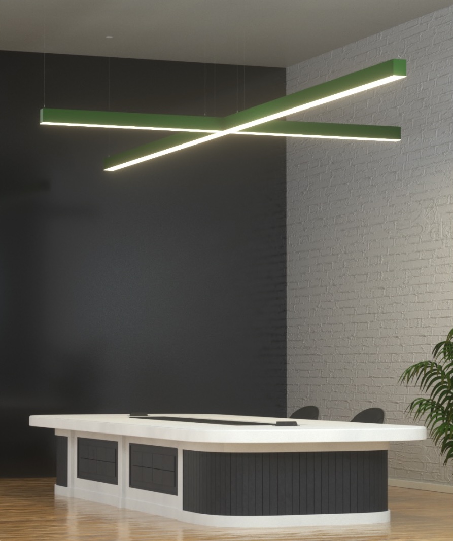 X-Shaped Pendant LED Light from Alcon Lighting®