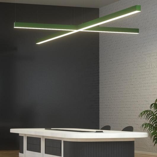 X Wire Pattern Light X-Shaped Pendant LED Light from Alcon Lighting®