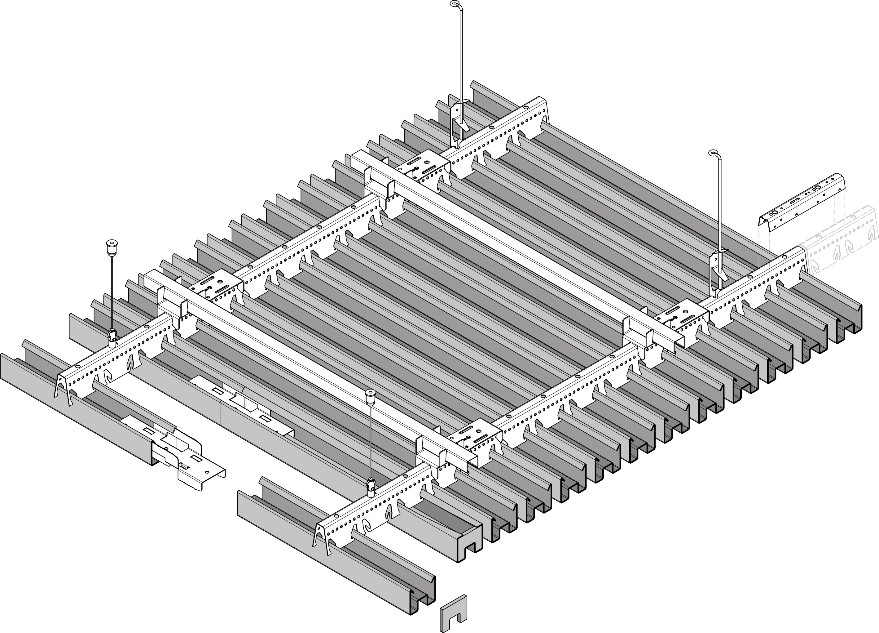Gallery of Acoustic Ceilings - Heartfelt® Groove - 10
