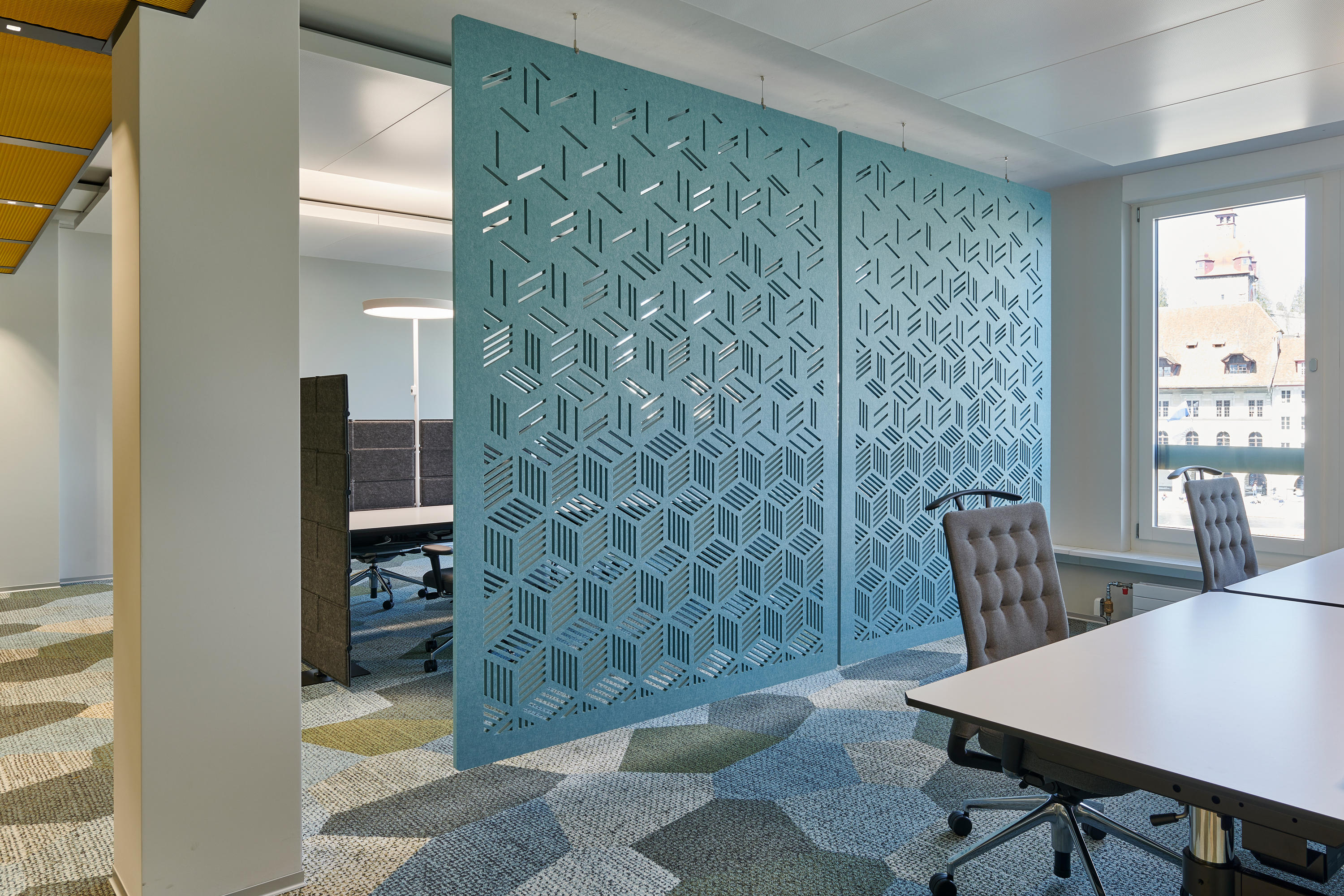 Feutrine acoustique moderne