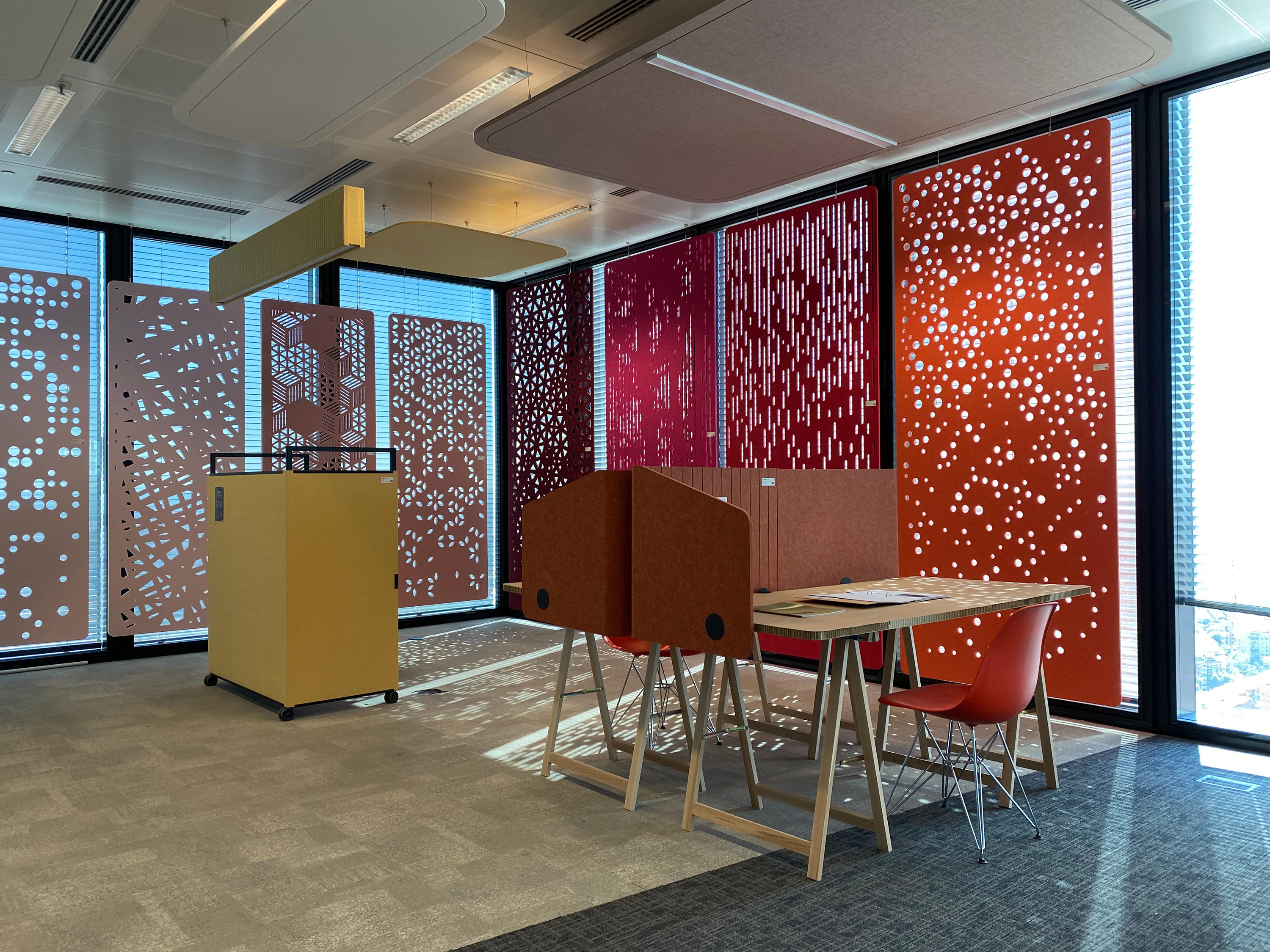 Acoustic Room Dividers - Hanging Partitions from Impact Acoustic