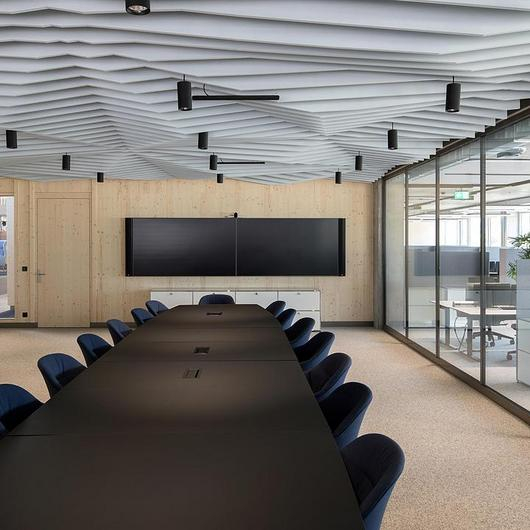 Acoustic Ceiling Baffles from Impact Acoustic
