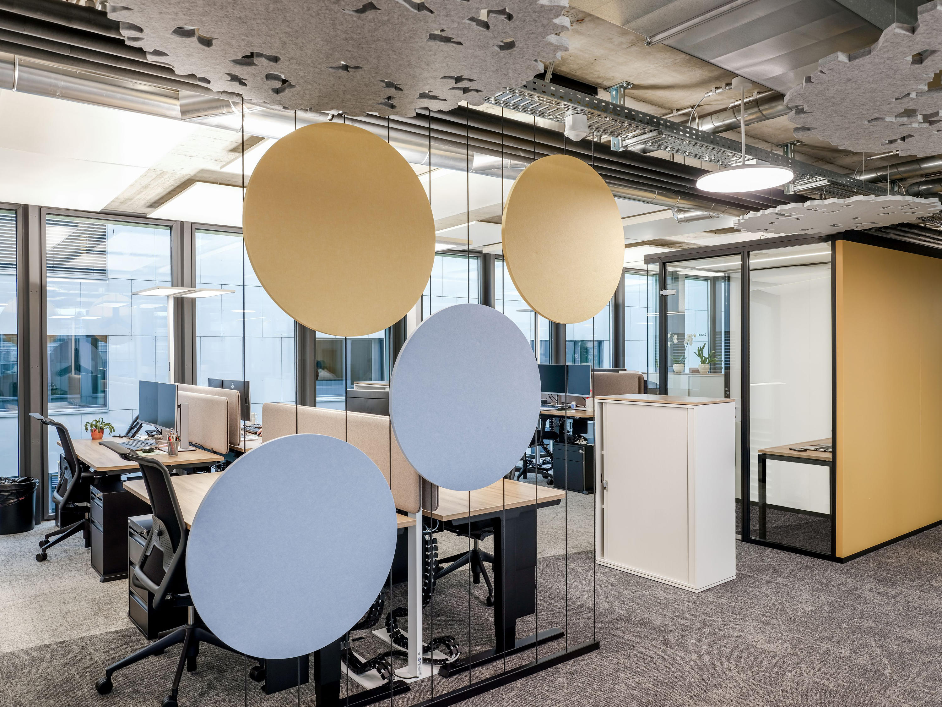 Fitted Acoustic Partition - Helios from Impact Acoustic