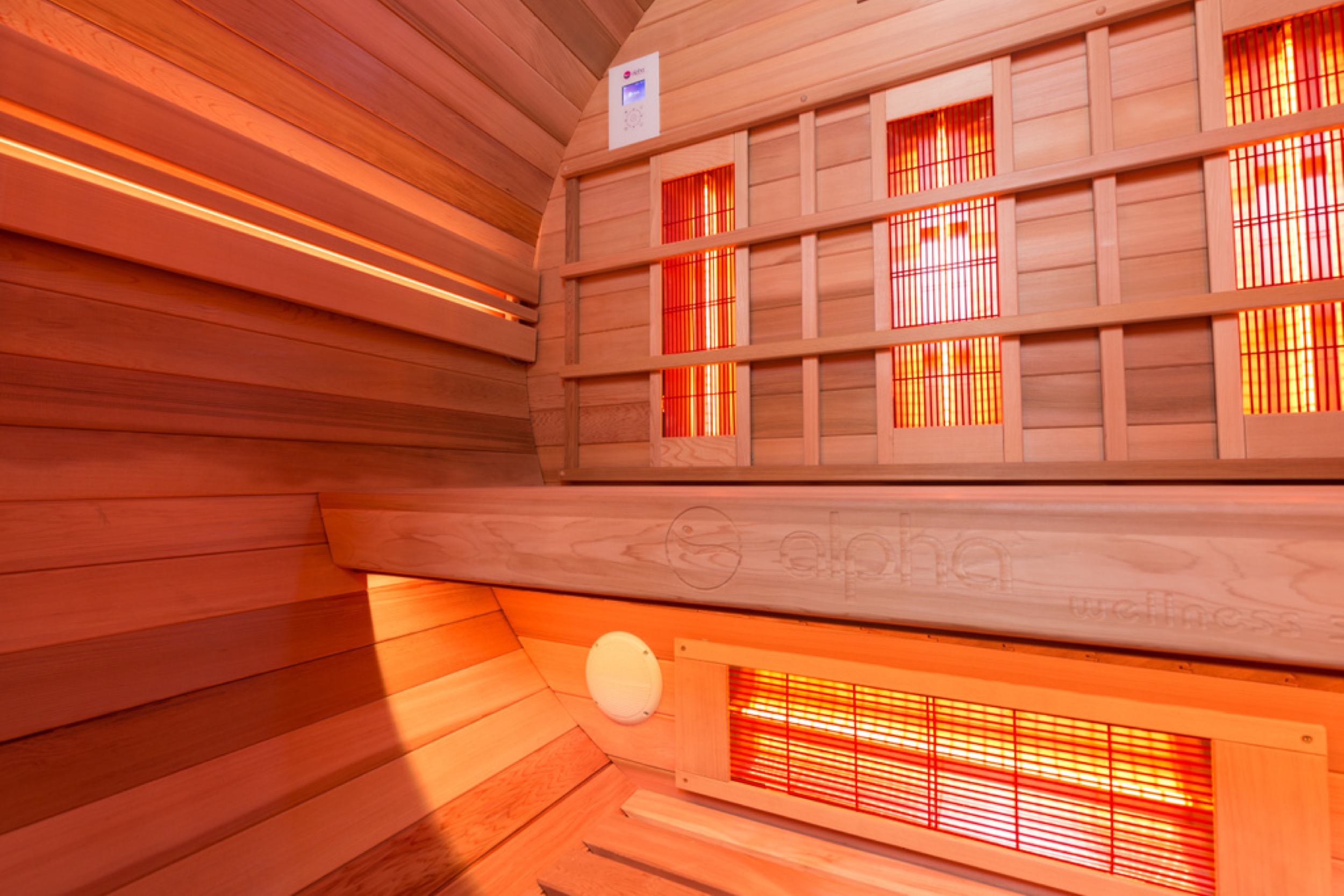 Gallery of Infrared Outdoor Sauna Cabins Barrel IR 8