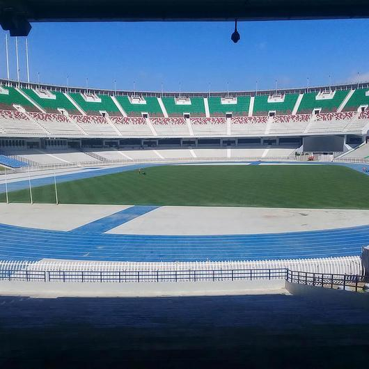 Backrest Shell Stadium Seats in El Djezair Stadium from Daplast