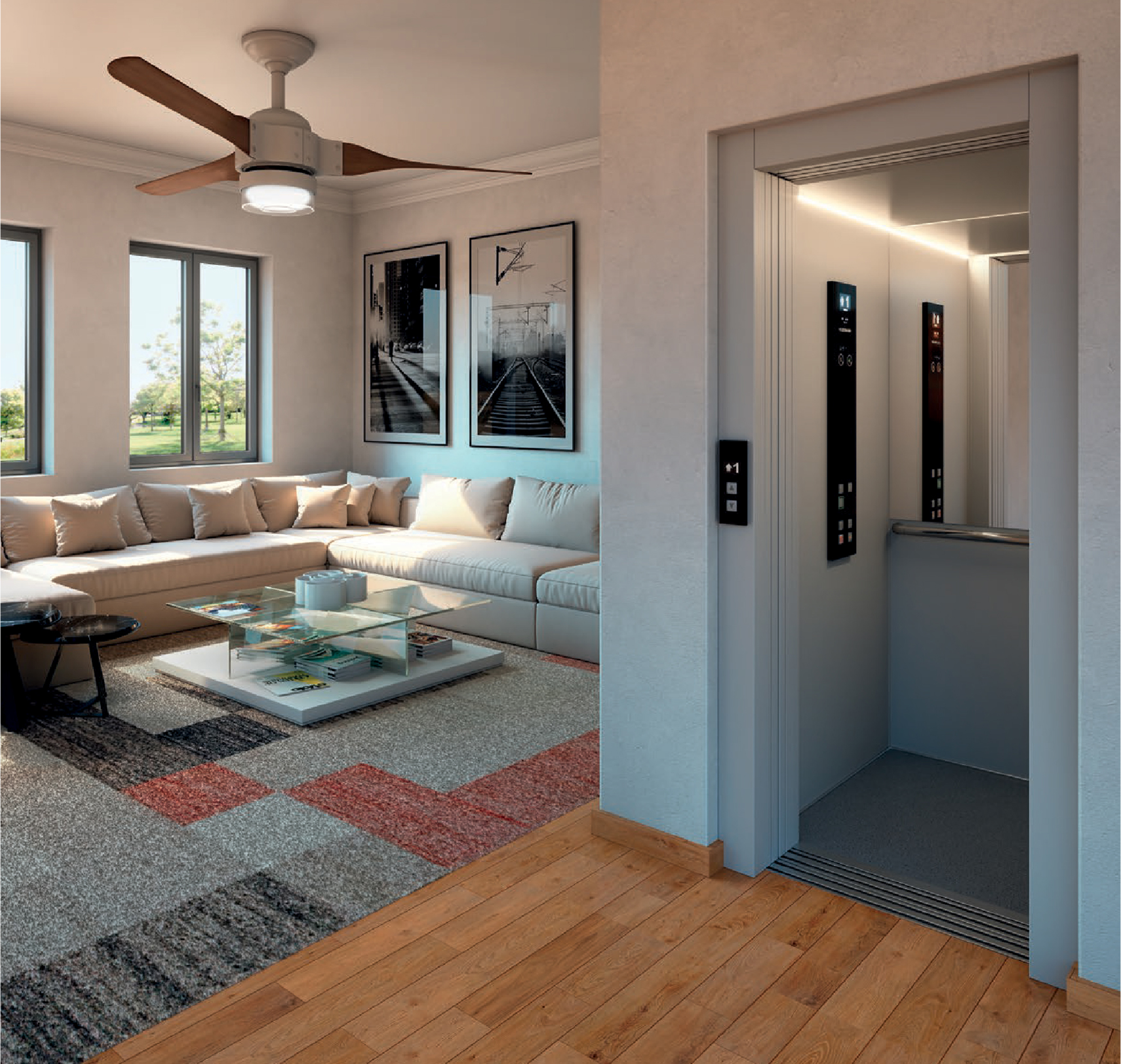 Elevators for Private Residences from KLEEMANN HELLAS S.A.