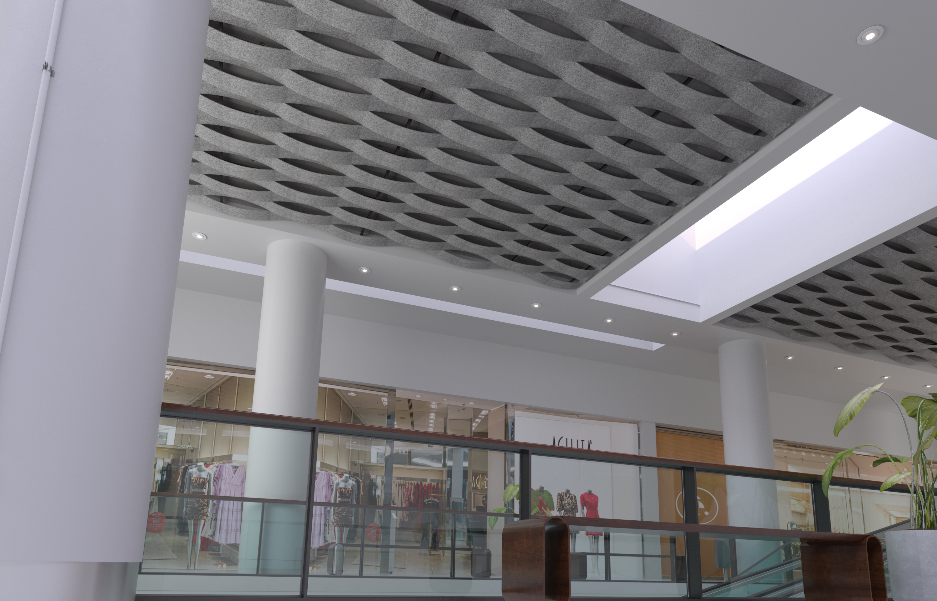 Gallery of Acoustic Ceilings - HeartFelt® Origami Weave - 4