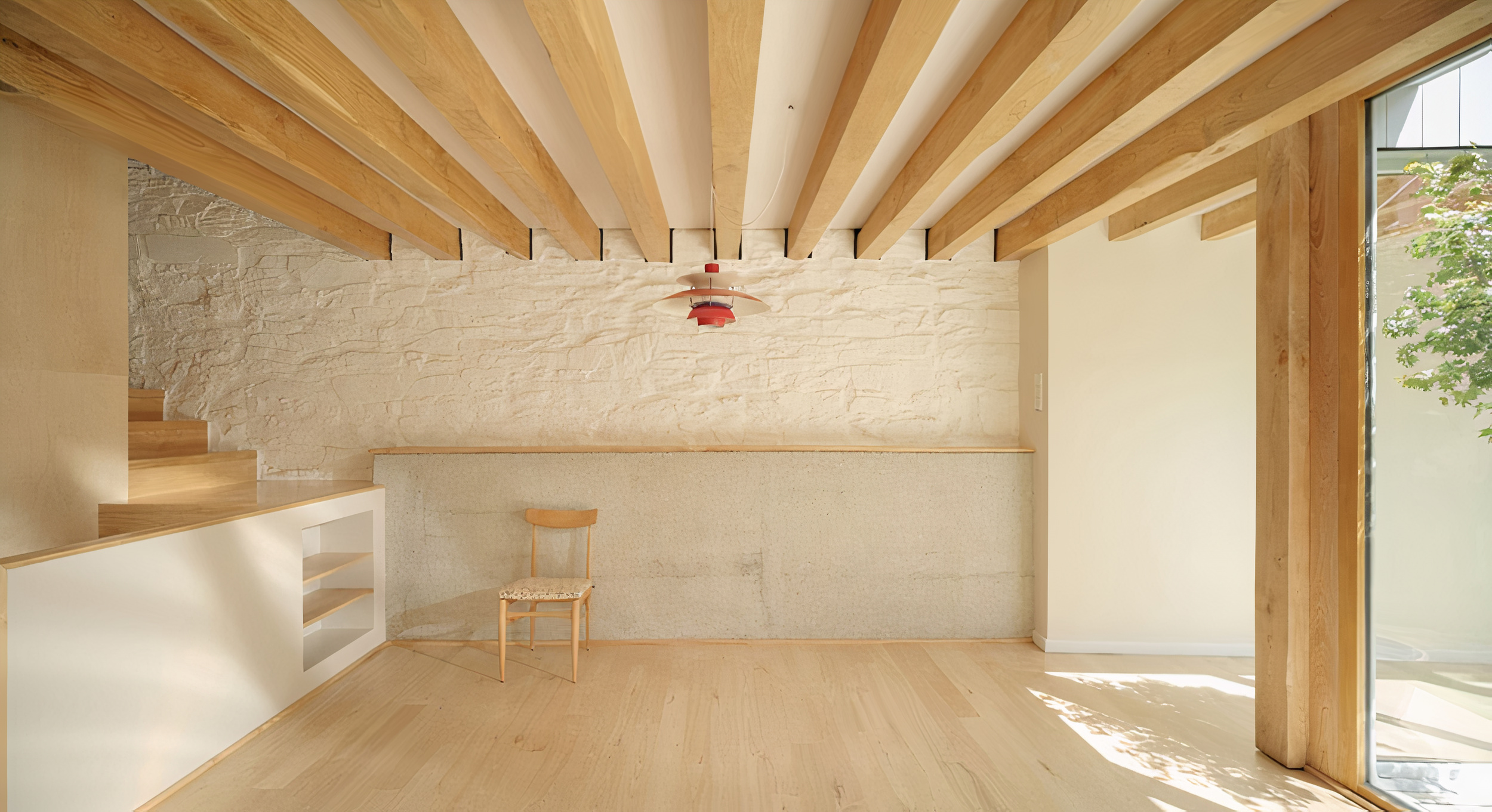 Gallery of Laminated Scantlings in Private House - 3