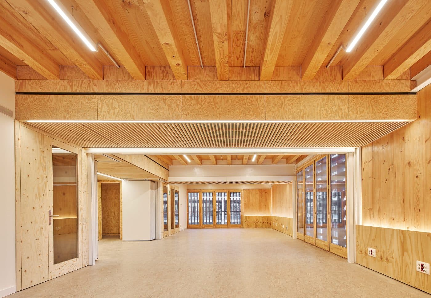 Gallery of Custom Wooden Structure in Public Project - 9