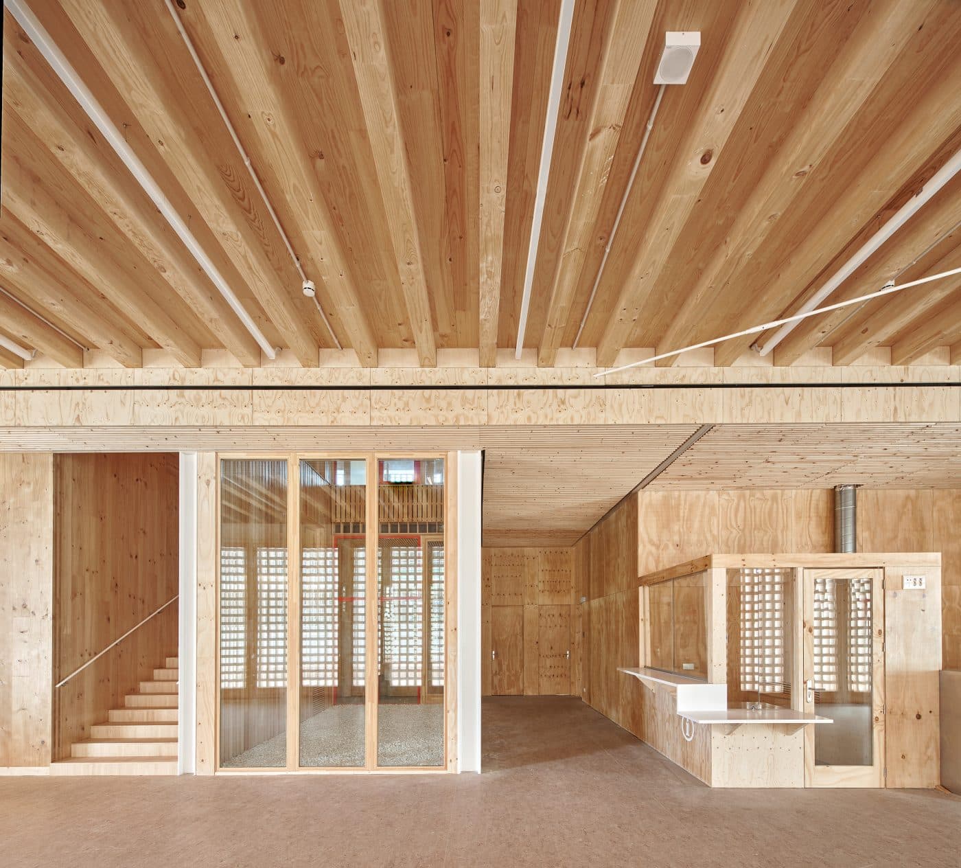 Gallery of Custom Wooden Structure in Public Project - 2