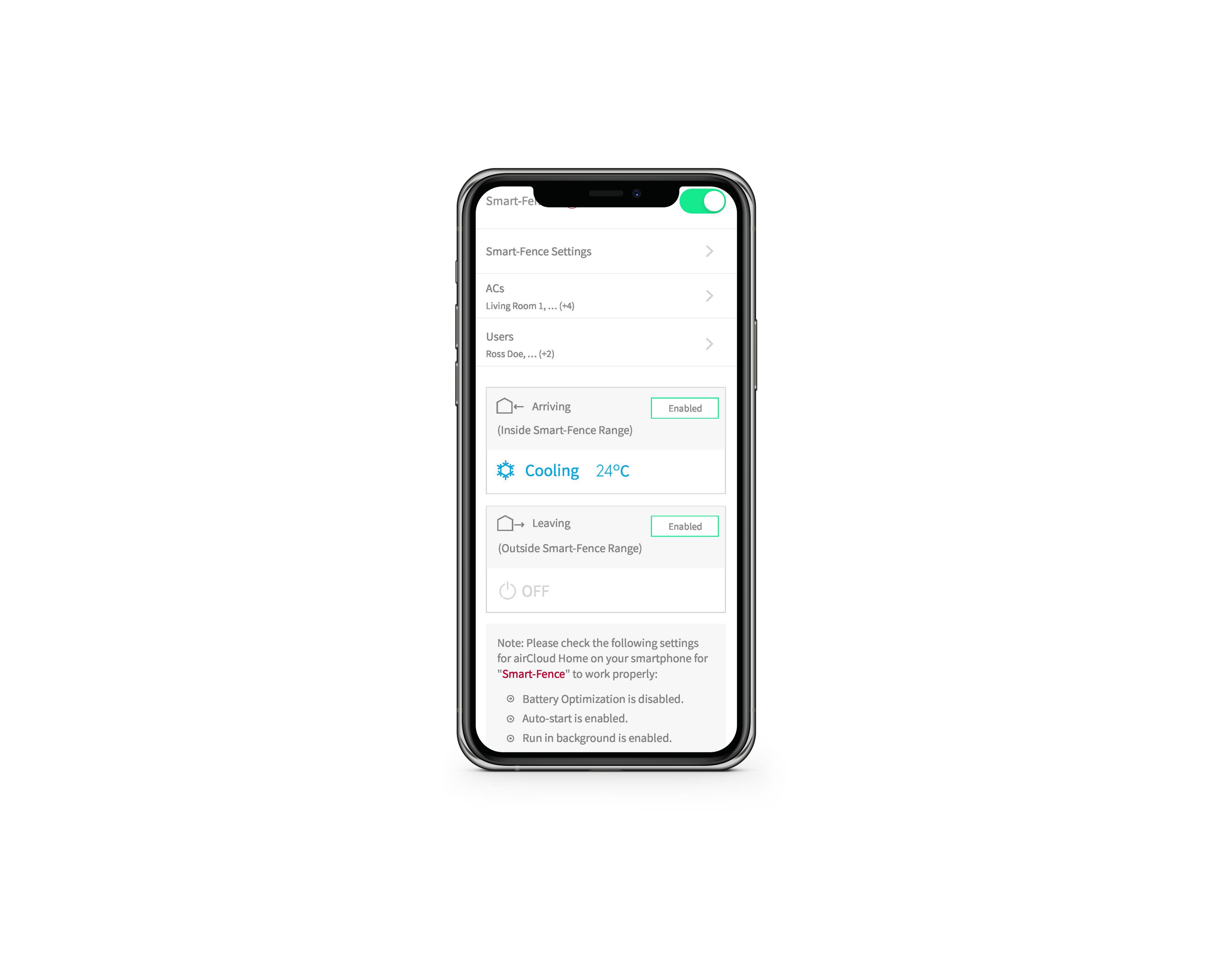 Gallery of Home Automation airCloud Go™ App 8