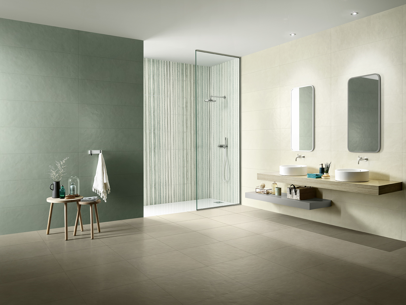 Gallery of Glazed Porcelain and Single Fired Wall Tiles - Splash - 10