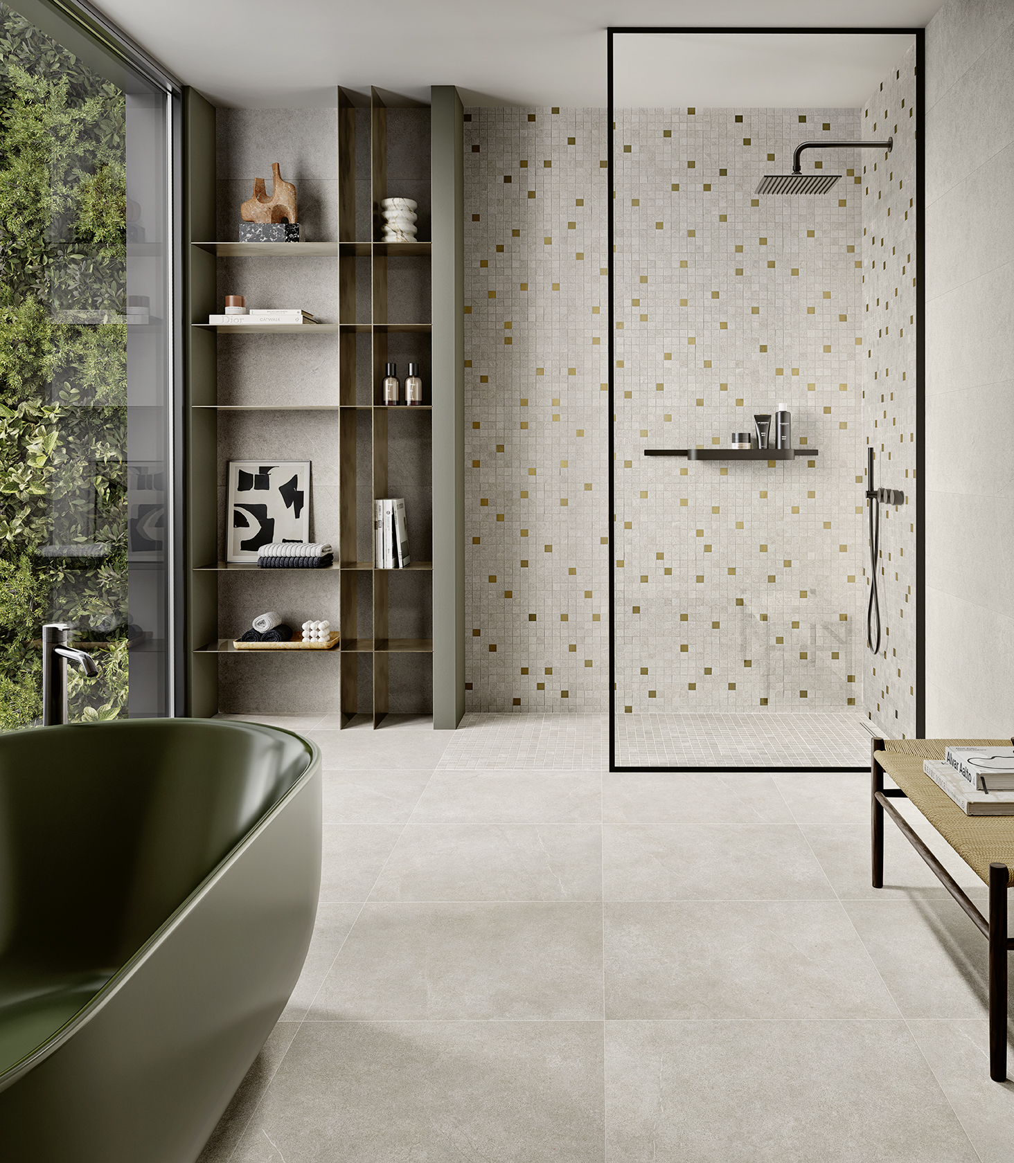 Gallery of Porcelain Stoneware and Single Fired Wall Tiles - Sense - 5