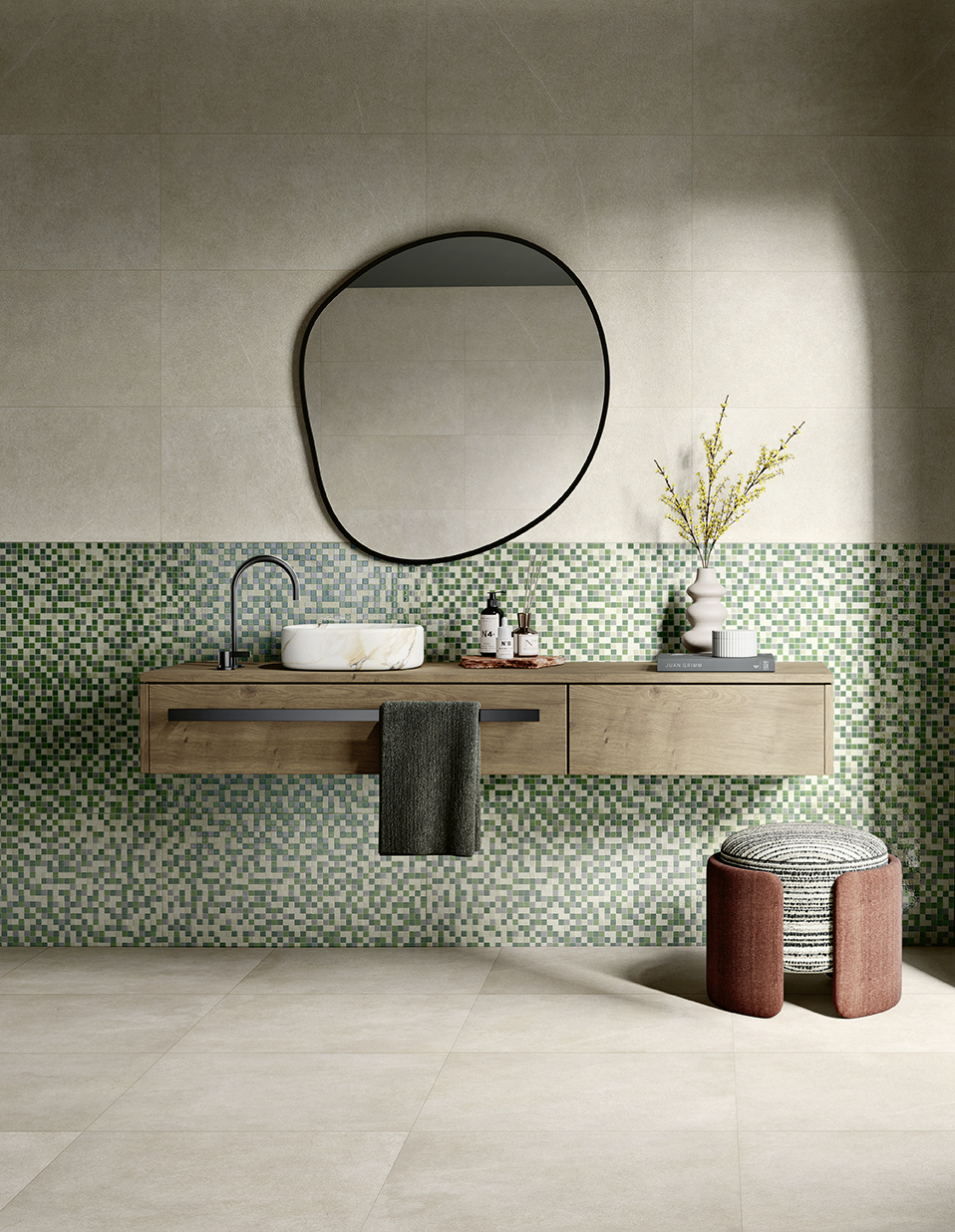 Porcelain Stoneware and Single Fired Wall Tiles - Sense from Love Tiles