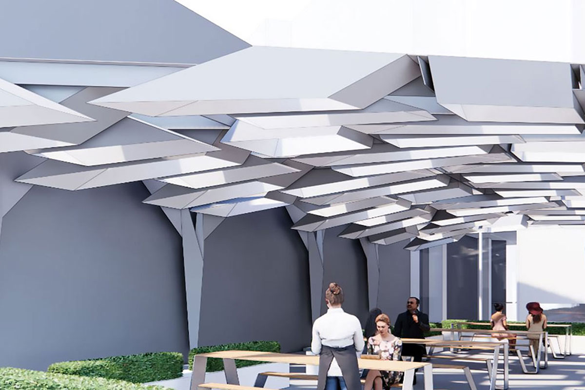 Cladding Canopy Designs Gallery of Custom Canopy in 950 Canopy - 6