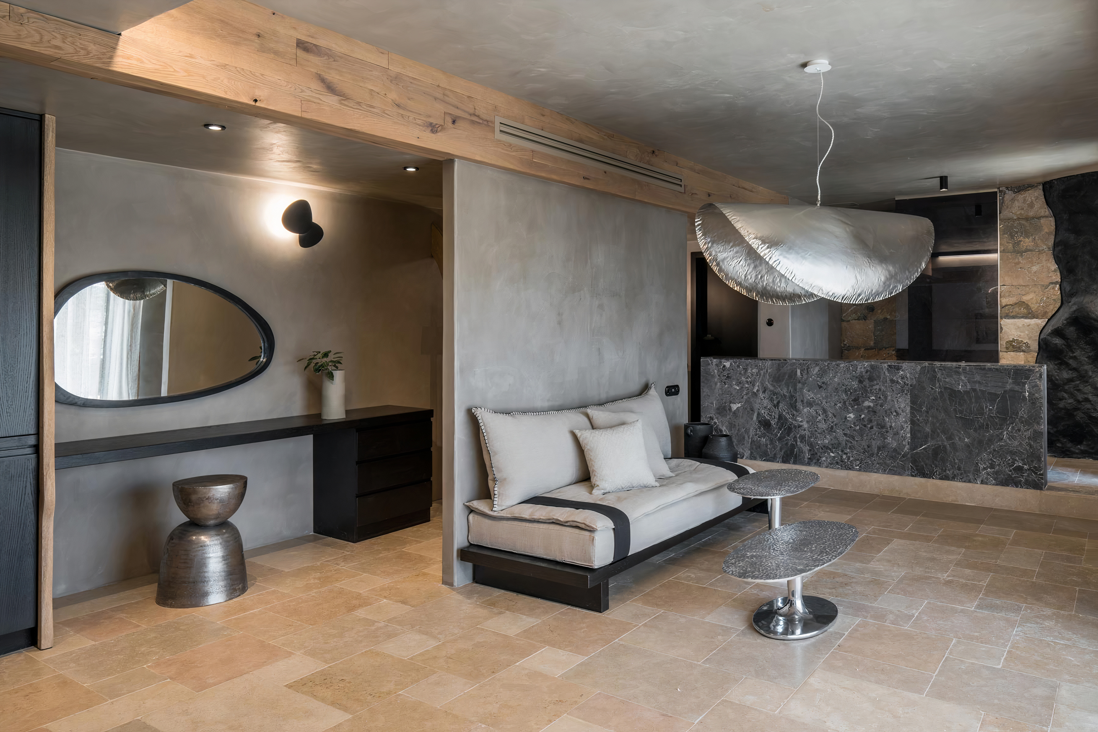 Gallery of Spa, flooring & Cladding in Marble for Acro Suites - 7