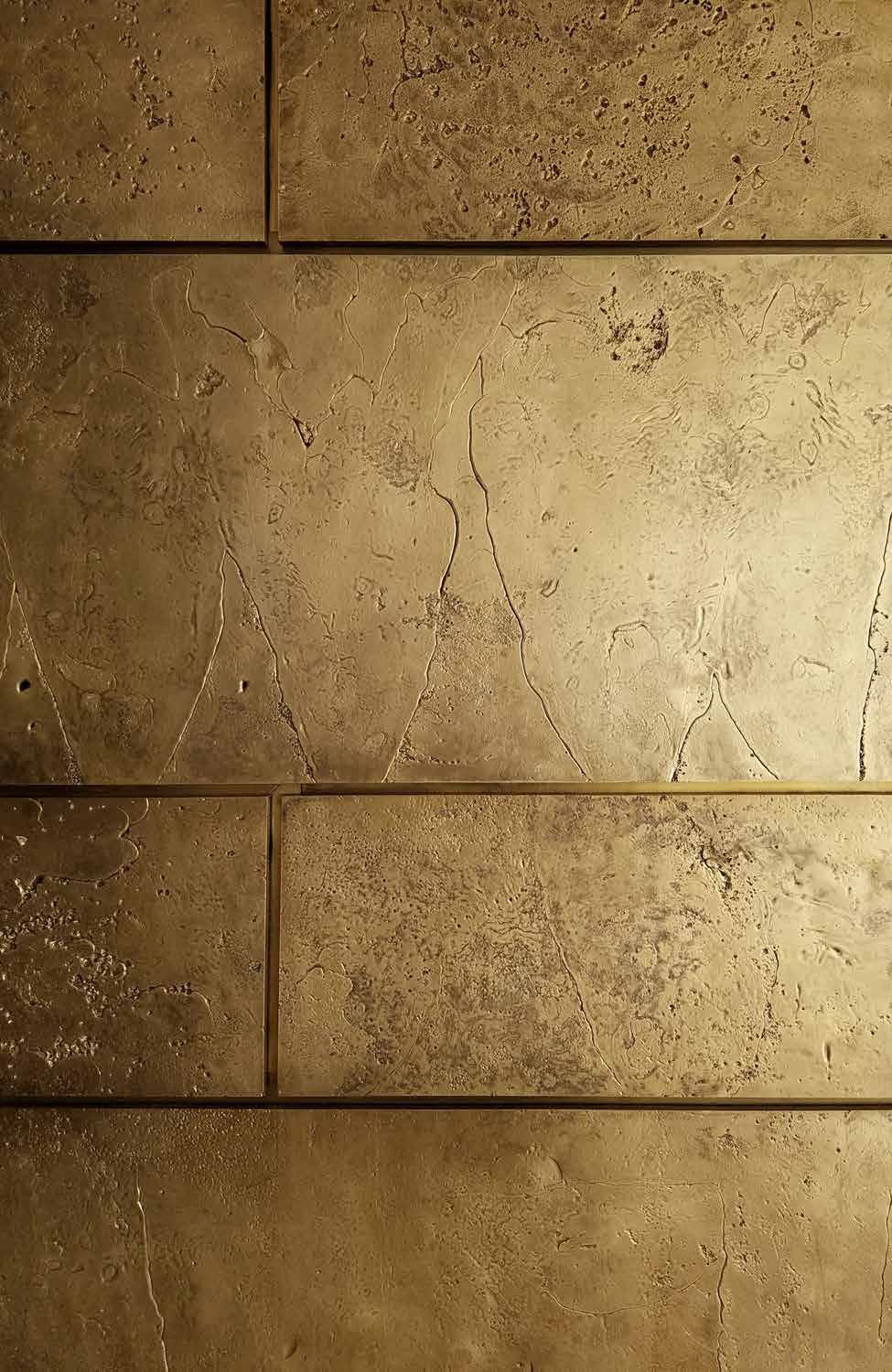 Bronze Color Cladding Gallery of Bronze Cast Metal Cladding - 9