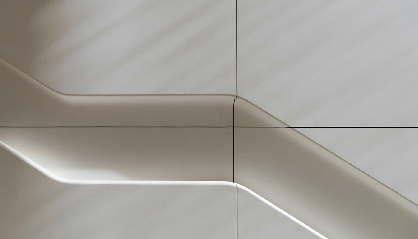 Gfrc Cladding Texture Gallery of GFRC Cladding for Dubai Flagship Store - 9