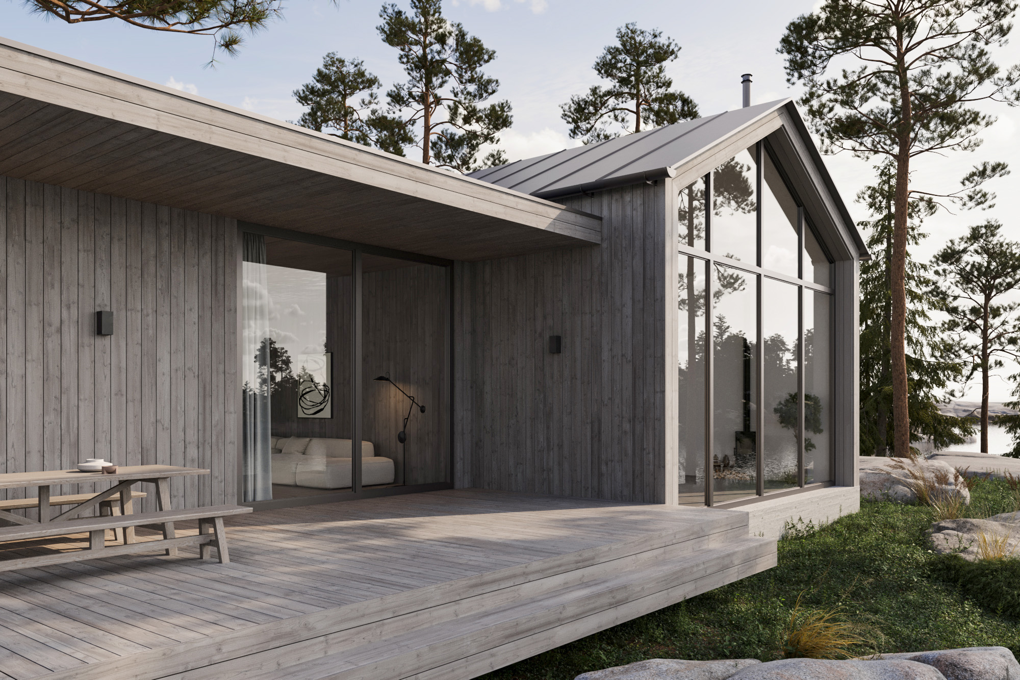 Gallery of Thermowood Cladding - Luna Arctic Layer - 1