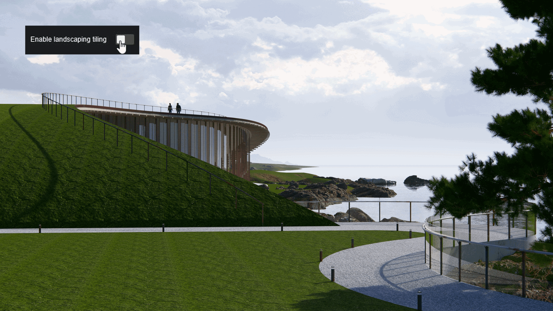 High Resolution Ground Render Gallery of How to Create Realistic Landscape Renders - 4