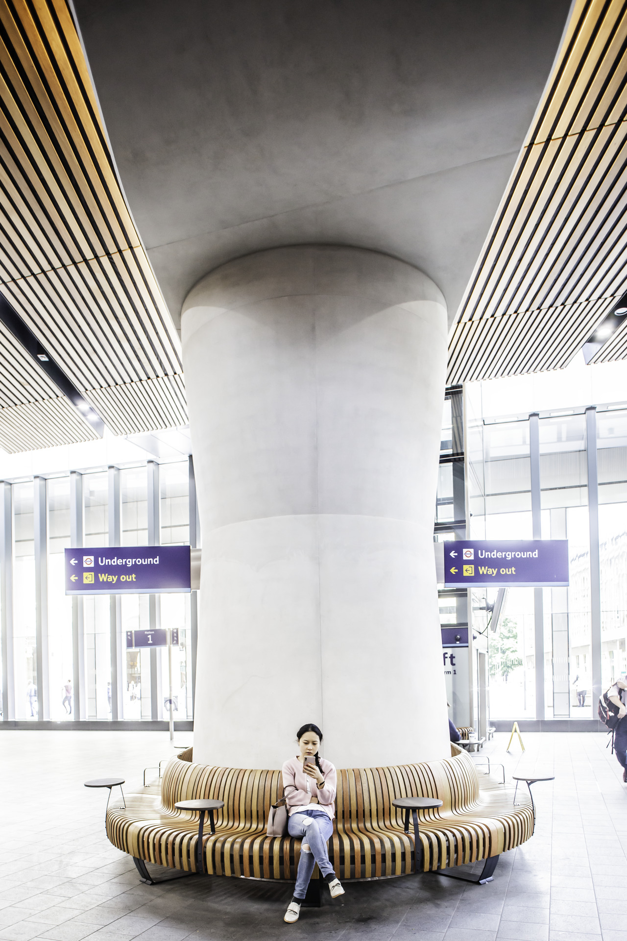 Gallery of Modular Seating in Train Station - 5