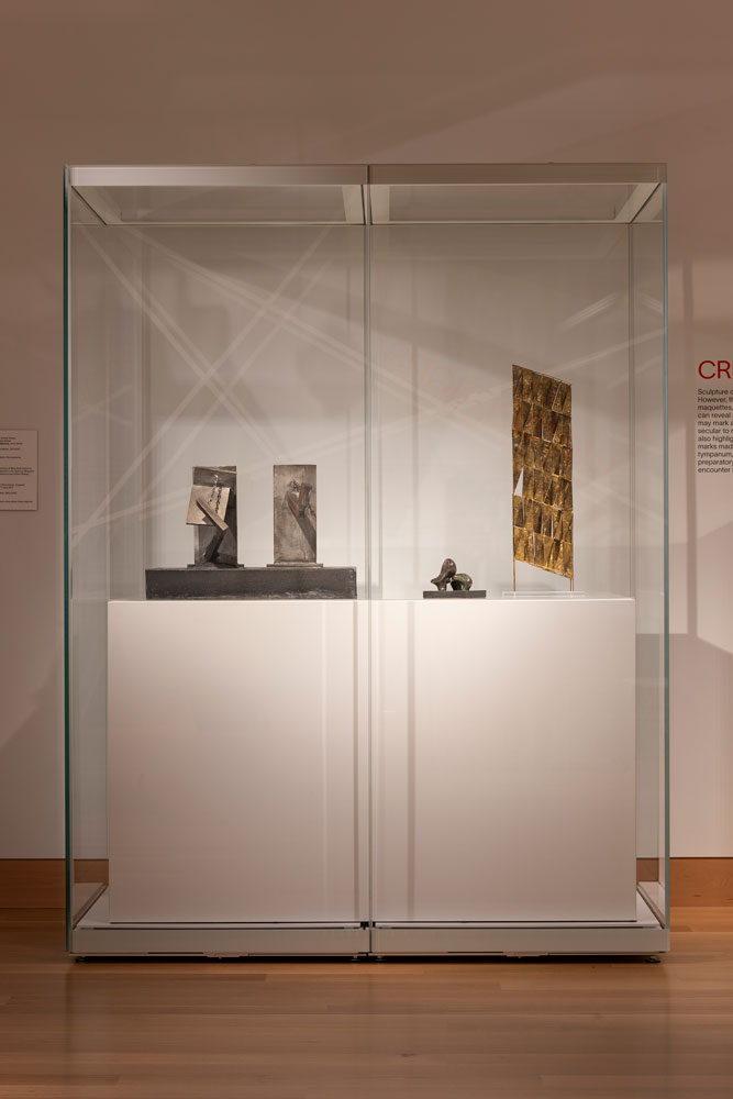 Gallery of Display Cases in Kansas Art Museum 2
