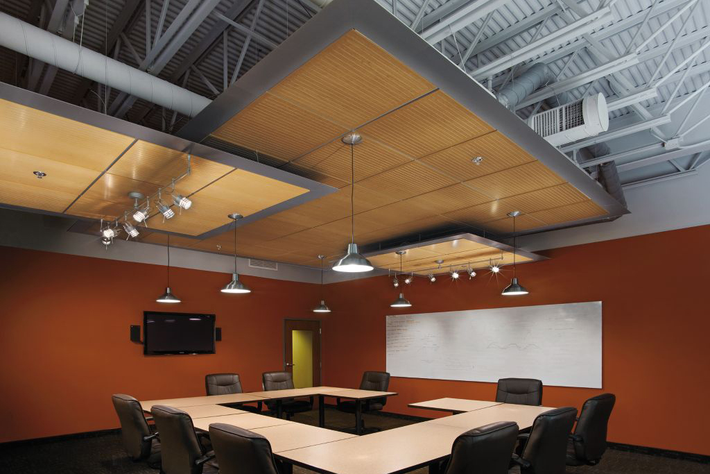 WoodWorks® Channeled Sistema de Plafón de Armstrong Ceilings