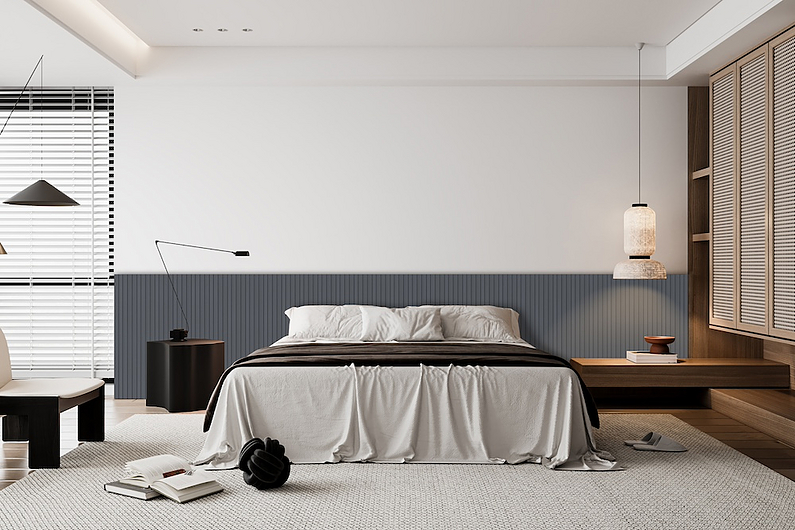 Wood Paneling - Fluted Colored Wall Panels