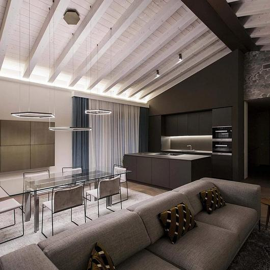 Interior Lighting in Penthouse Apartment from OLEV