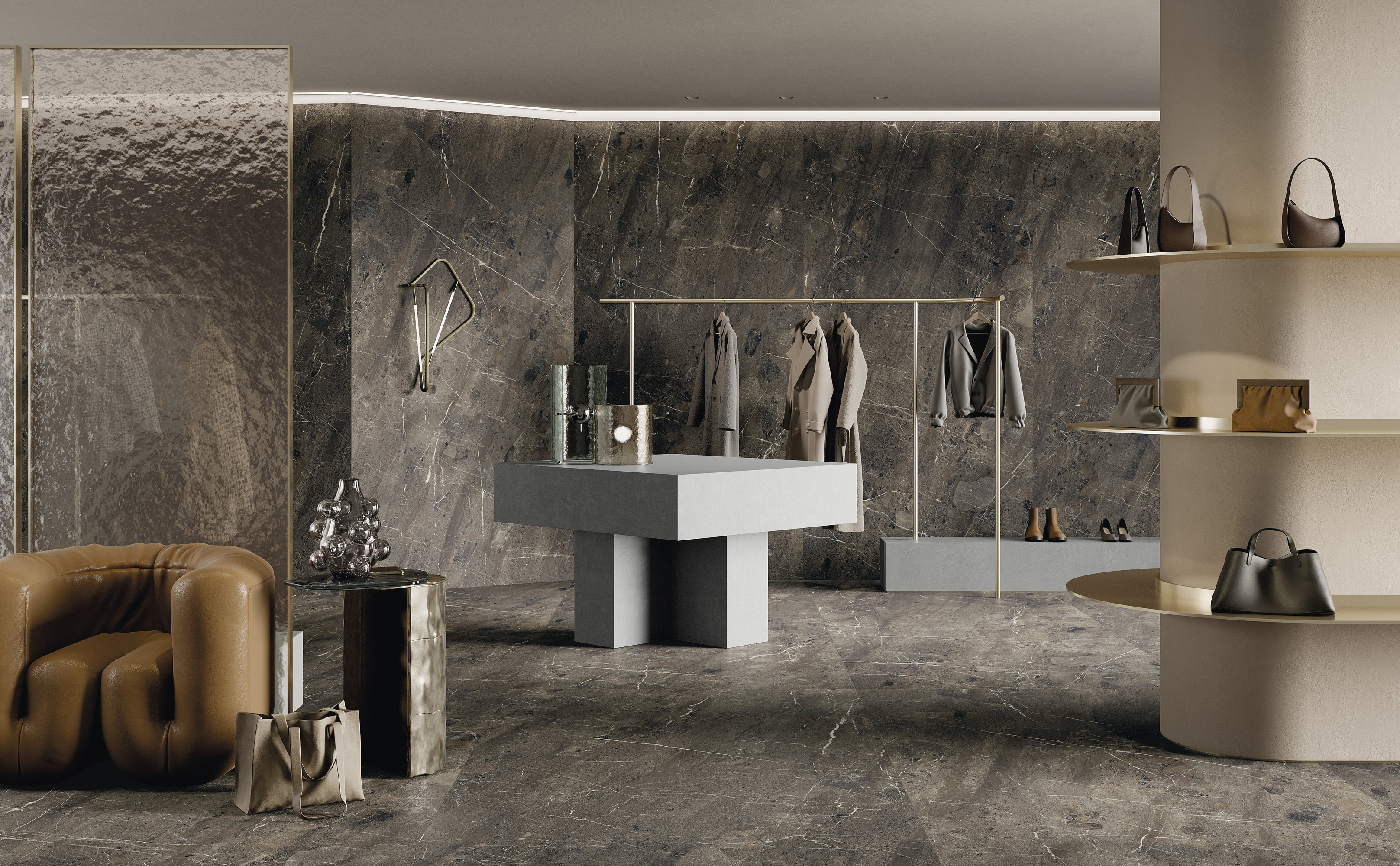 Fiandre Ceramic Porcelain Ceramic Surfaces - Marble/Granite from Fiandre